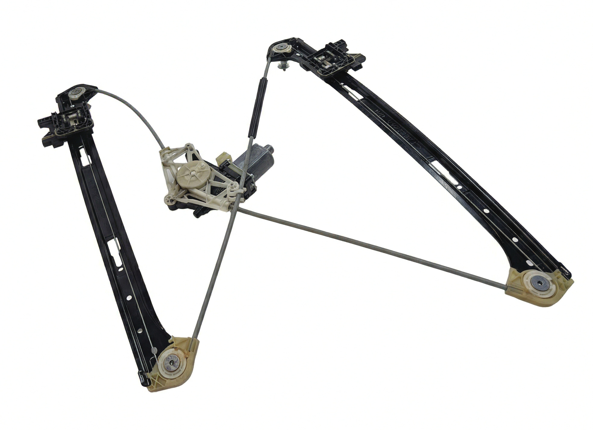 15-19 PORSCHE MACAN (95B) FRONT RIGHT PASSENGER DOOR WINDOW REGULATOR w/ MOTOR — exact item pictured