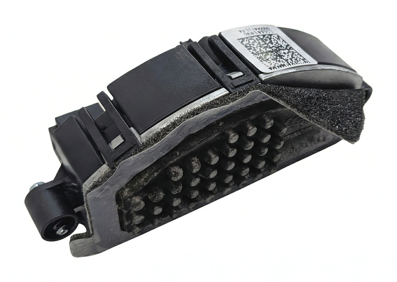 2015-2018 PORSCHE MACAN (95B) FRONT HVAC A/C HEATER BLOWER RESISTOR MODULE — exact item pictured