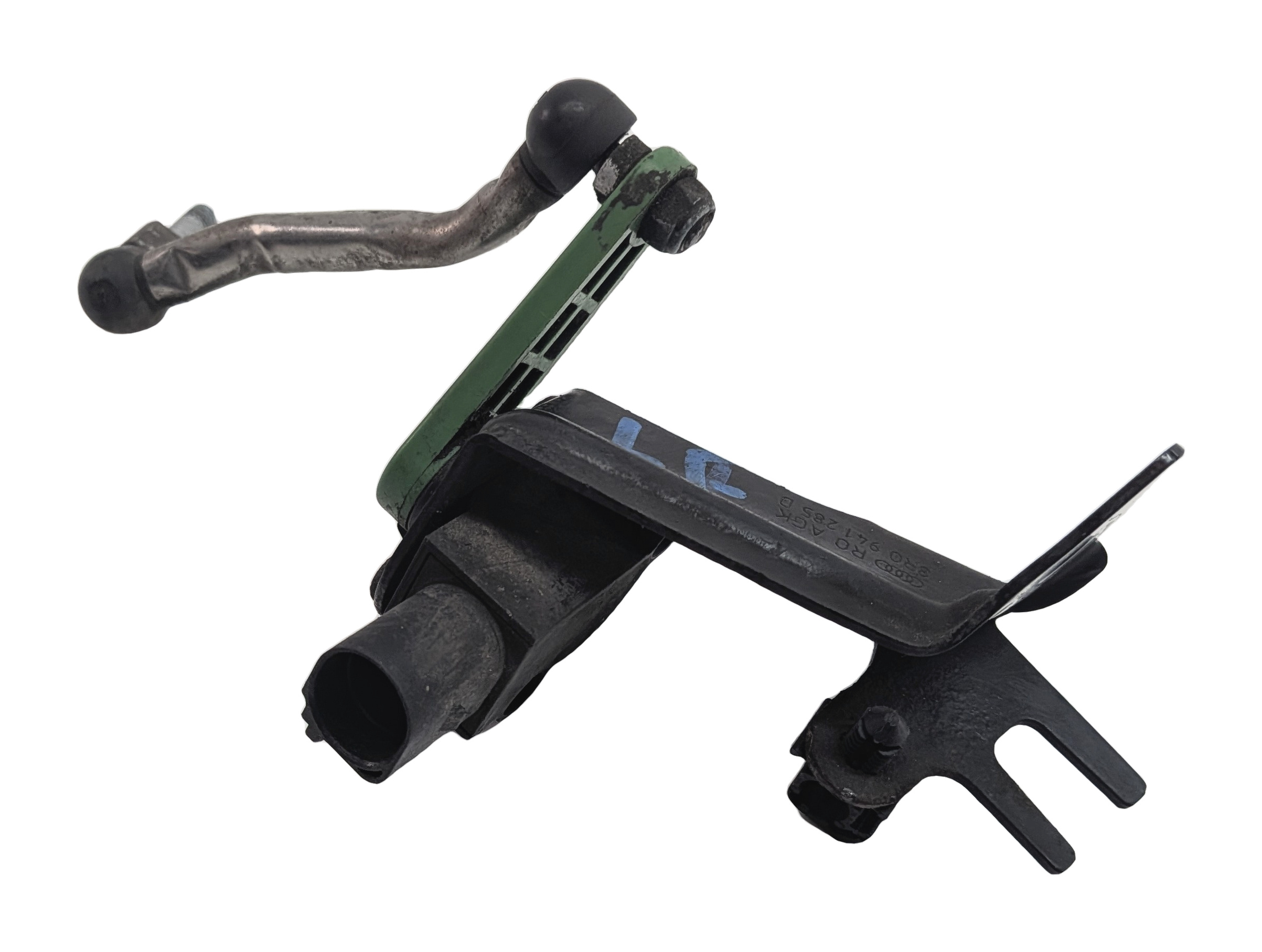 2015 PORSCHE MACAN (95B) FRONT LEFT RIDE HEIGHT LEVEL SENSOR — exact item pictured