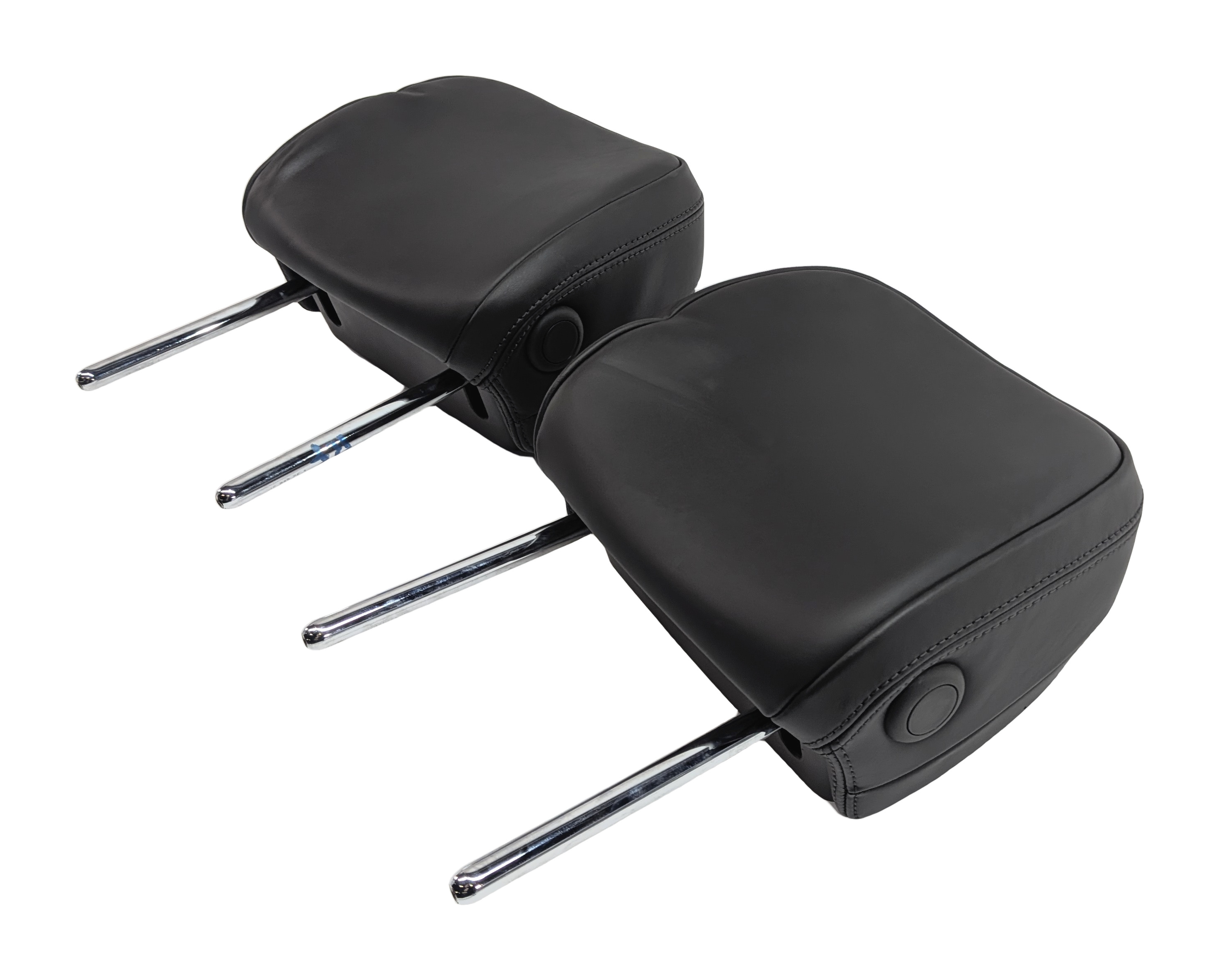 2015-2024 PORSCHE MACAN (95B) FRONT LEFT & RIGHT SEAT HEADREST SET/3 (Grey) — exact item pictured