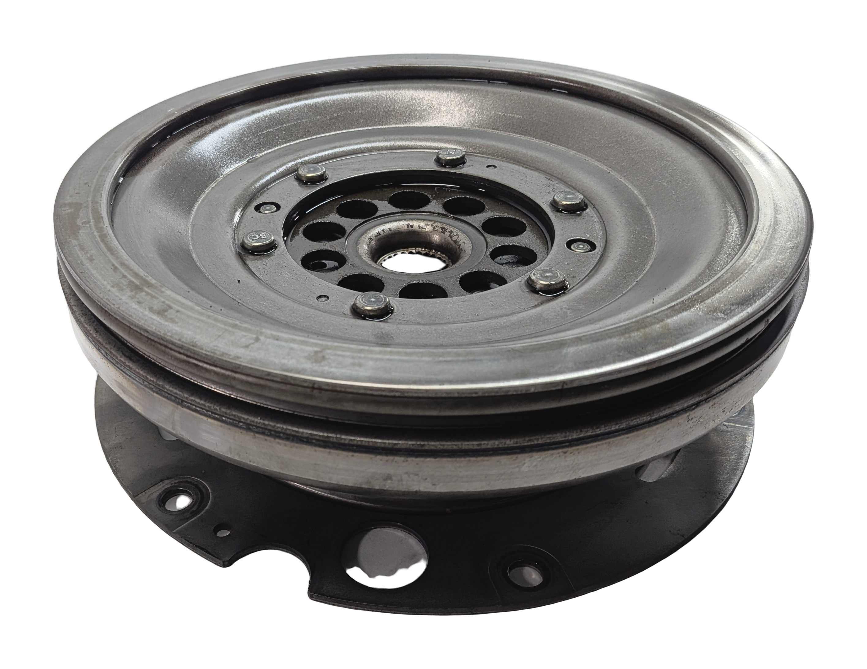 15-18 PORSCHE MACAN 95B 3.6L AWD 7 SPEED AUTO TRANSMISSION DUAL CLUTCH FLYWHEEL — exact item pictured