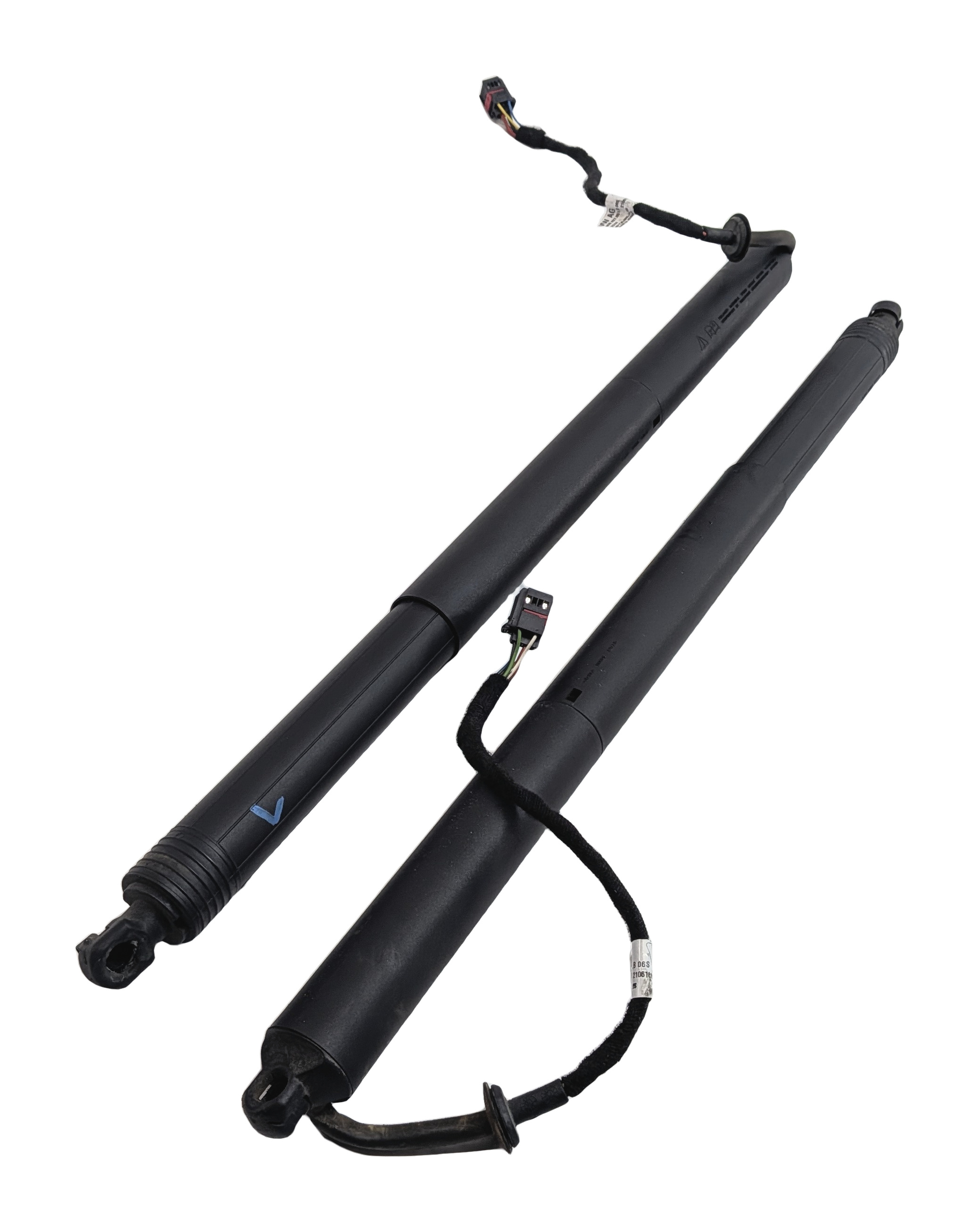 2015-2019 PORSCHE MACAN (95B) REAR HATCH TRUNK LEFT & RIGHT ELECTRIC SHOCK SET 2 — exact item pictured