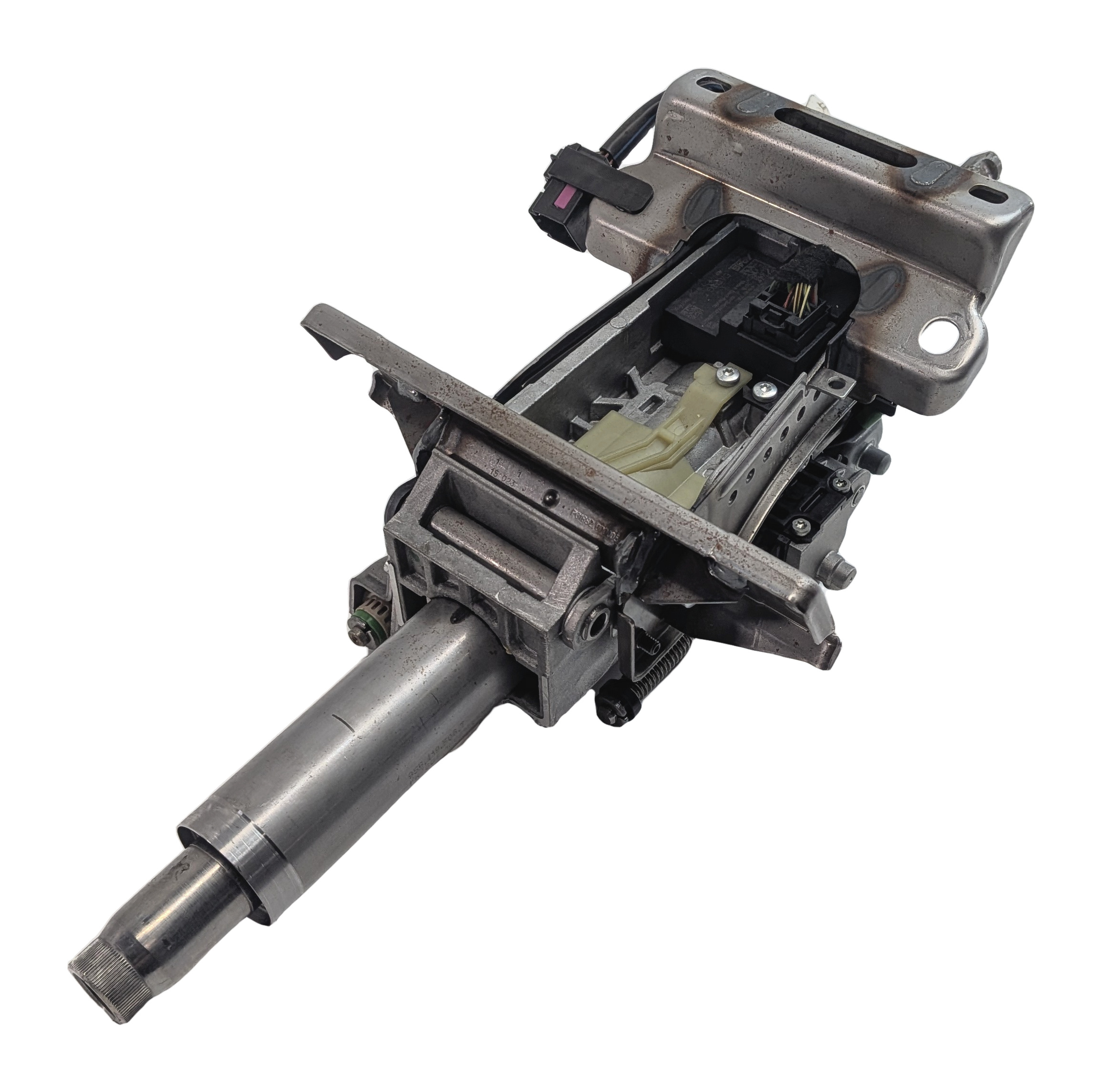 2015-2018 PORSCHE MACAN (95B) POWER STEERING COLUMN ASSEMBLY w/ADAPTIVE CRUISE — exact item pictured