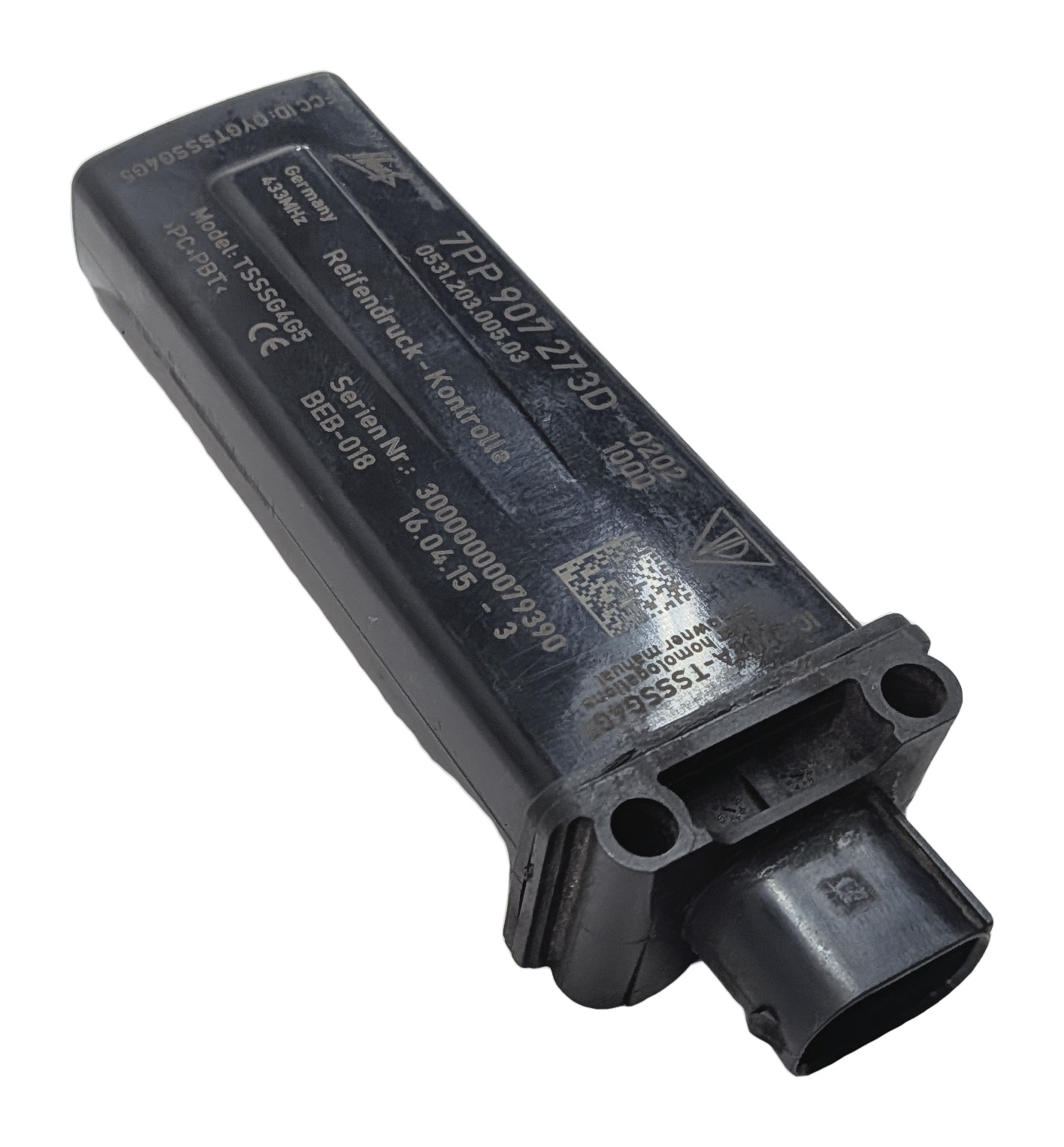 2015 PORSCHE MACAN (95B) TPMS TIRE PRESSURE MONITORING CONTROL MODULE COMPUTER — exact item pictured