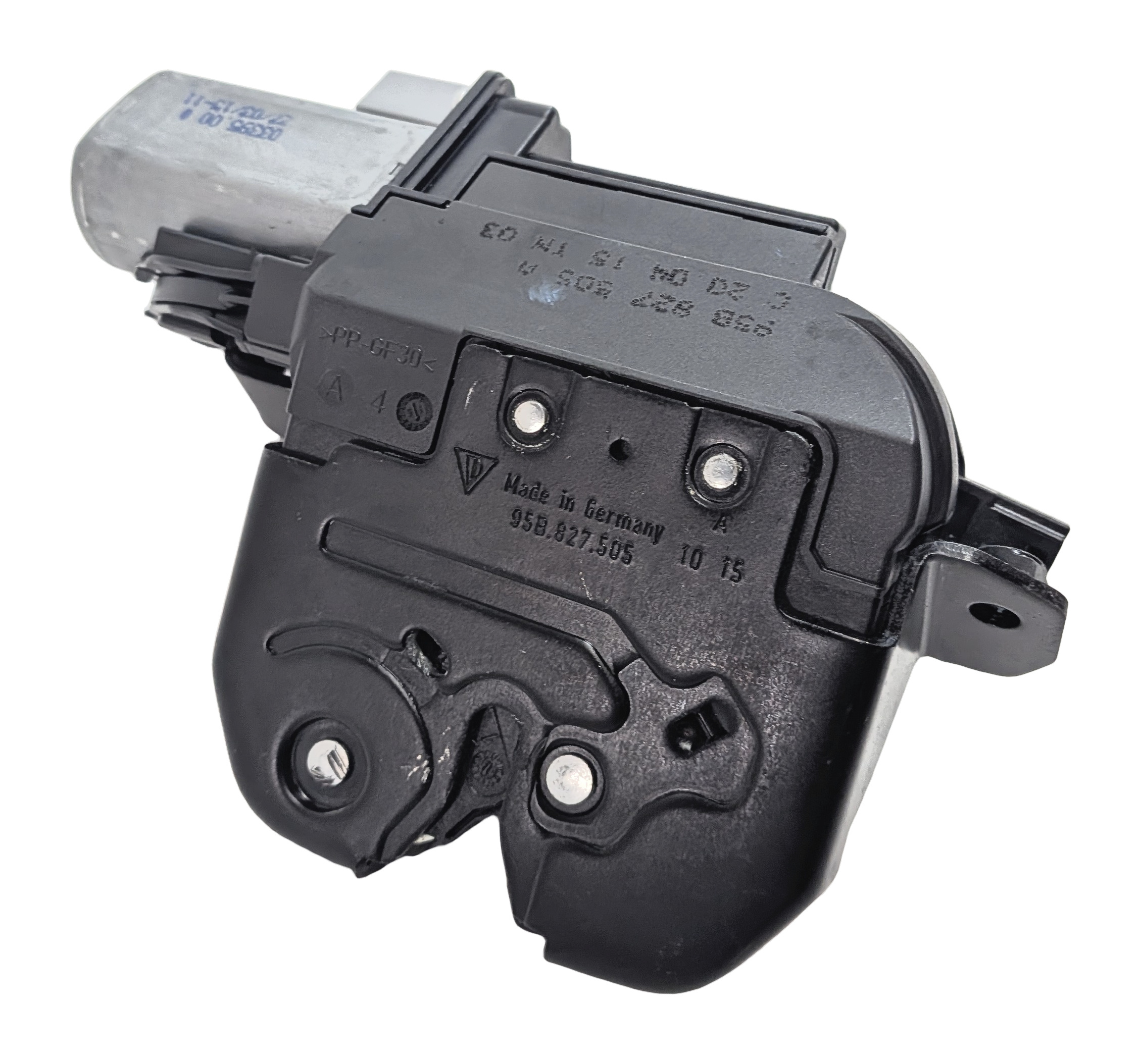 2015 PORSCHE MACAN (95B) REAR TRUNK LATCH LOCK MOTOR ACTUATOR — exact item pictured