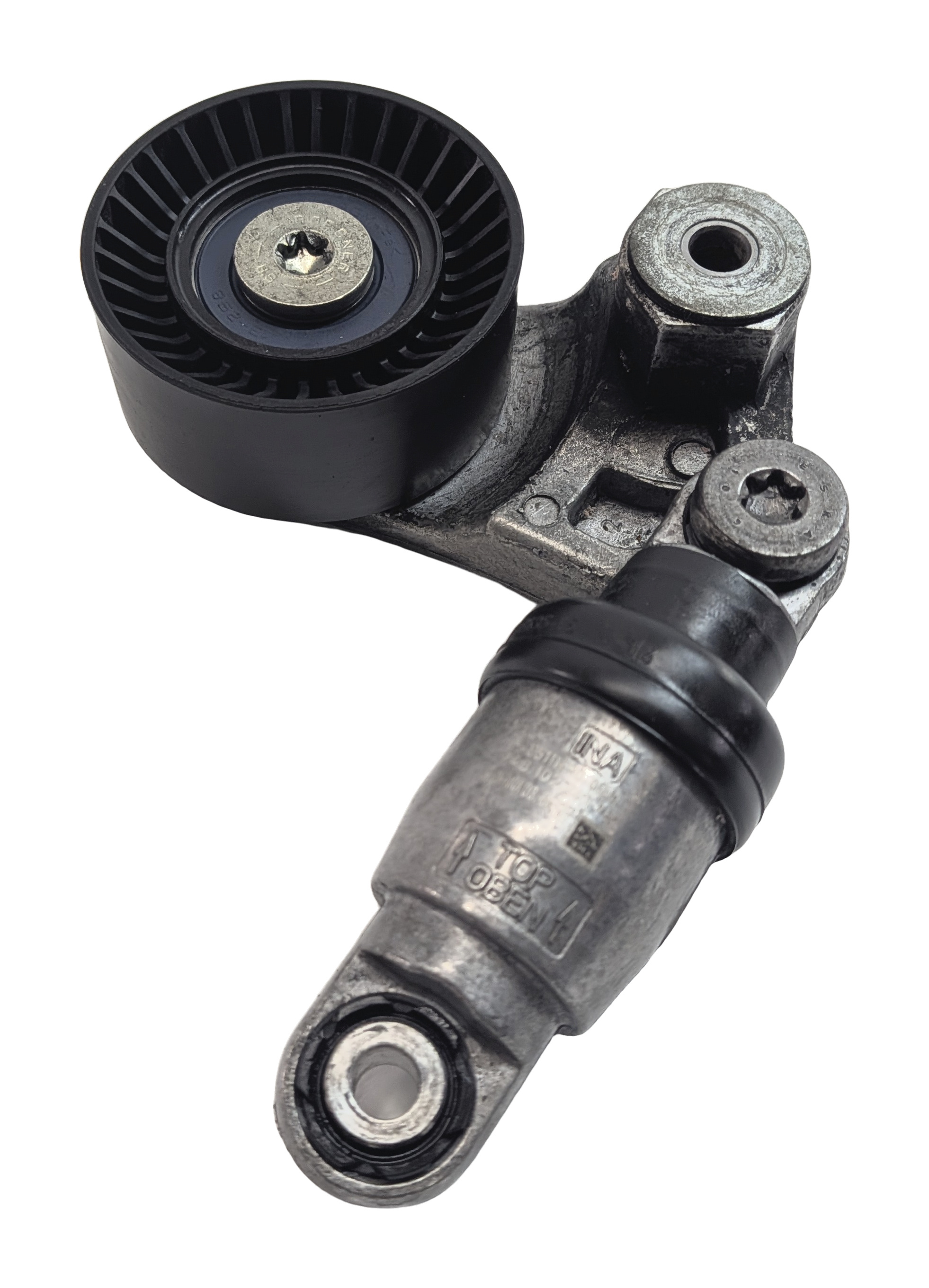 2015 PORSCHE MACAN (95B) 3.6L TURBO (MCT.LA) ENGINE BELT TENSIONER PULLEY — exact item pictured