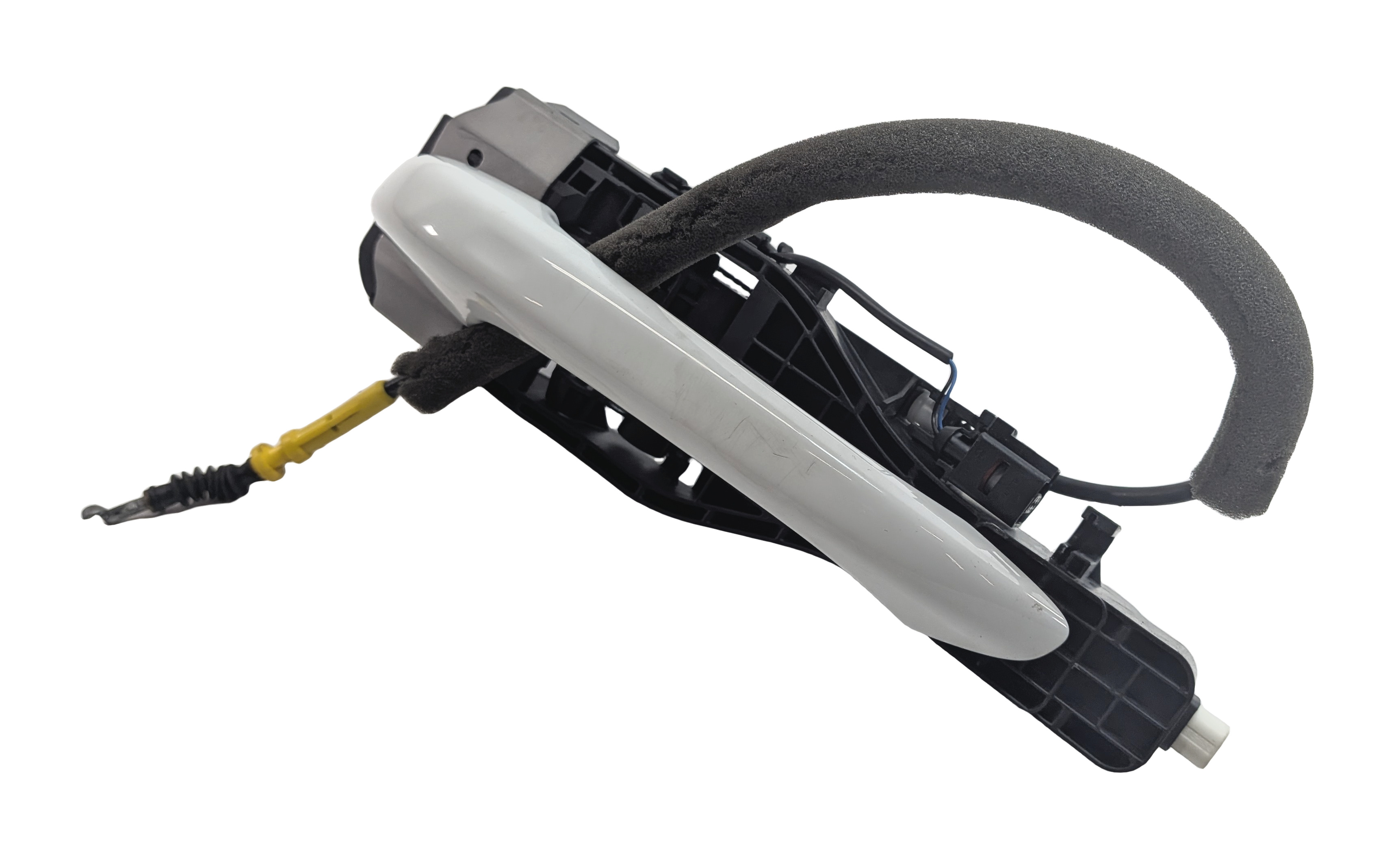 2015-2019 PORSCHE MACAN (95B) FRONT LEFT DRIVER EXTERIOR DOOR HANDLE (White) — exact item pictured