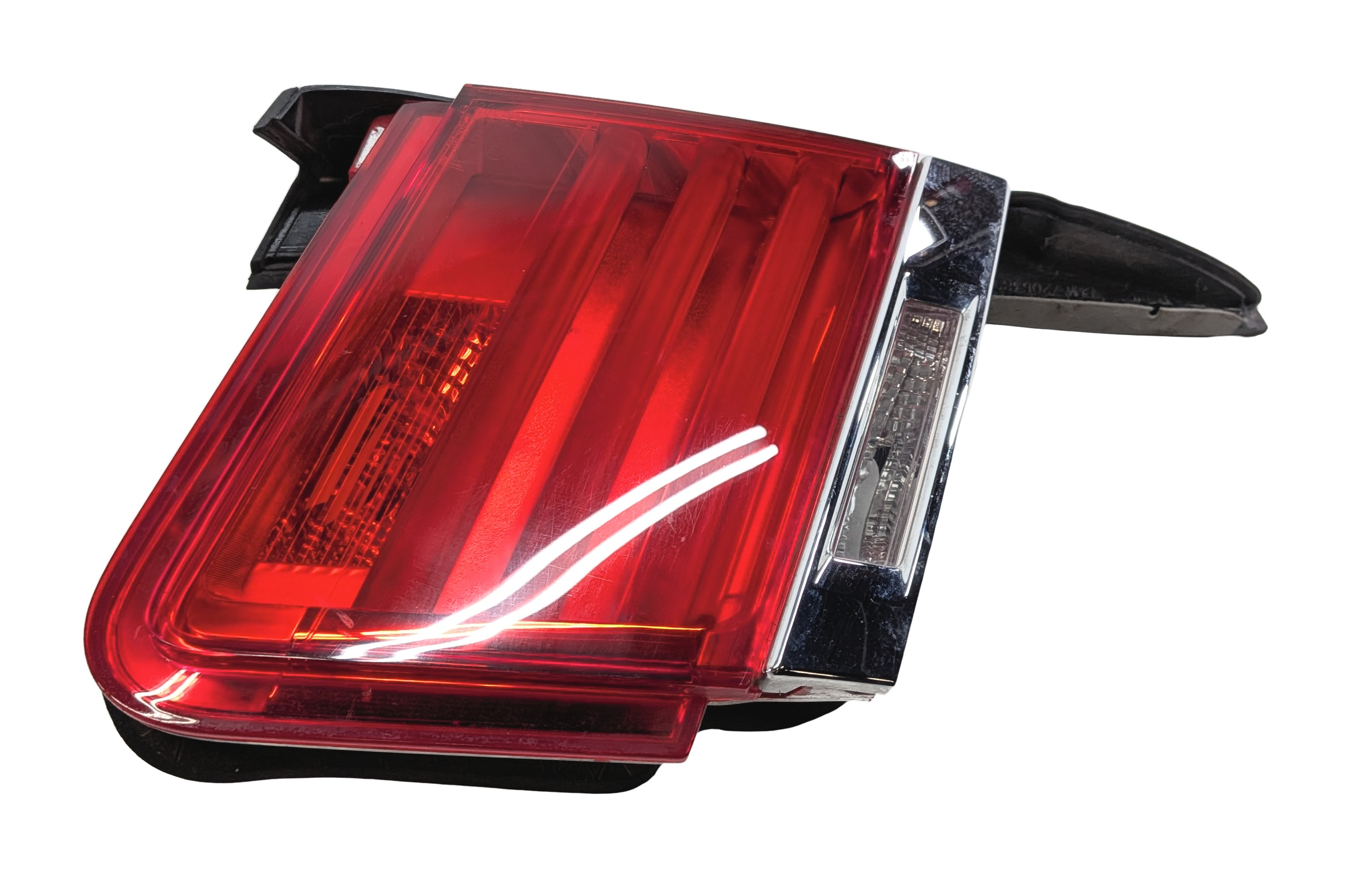 09-12 BMW 740i 750i 760i B7 (F01) REAR LEFT INNER TRUNK LID TAILLIGHT LIGHT LAMP — exact item pictured