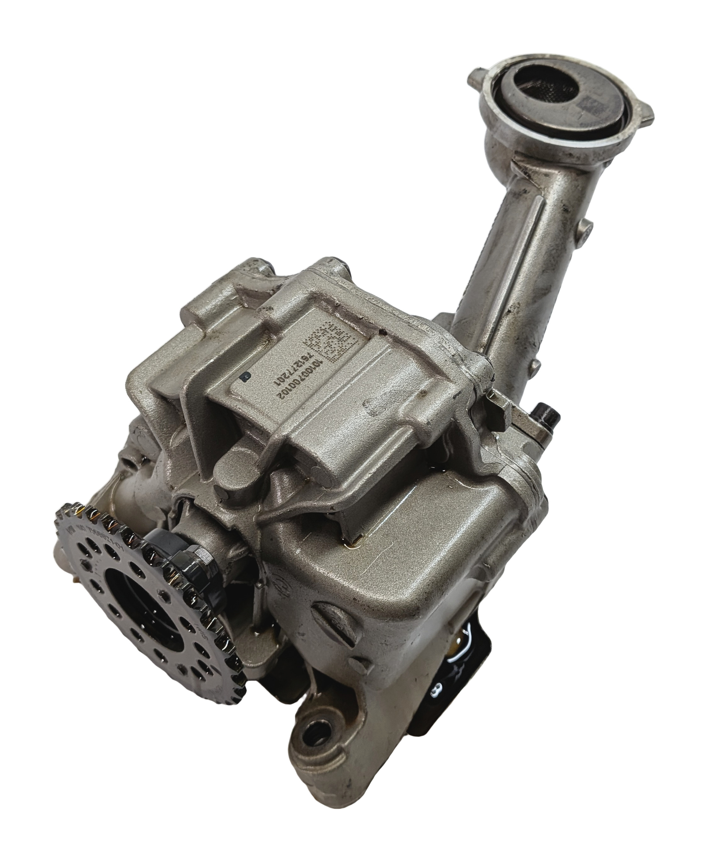 2011 BMW 750LI (F01) 4.4L N63 HYBRID ENGINE MOTOR OIL FLUID PUMP w/ PICK UP TUBE — exact item pictured