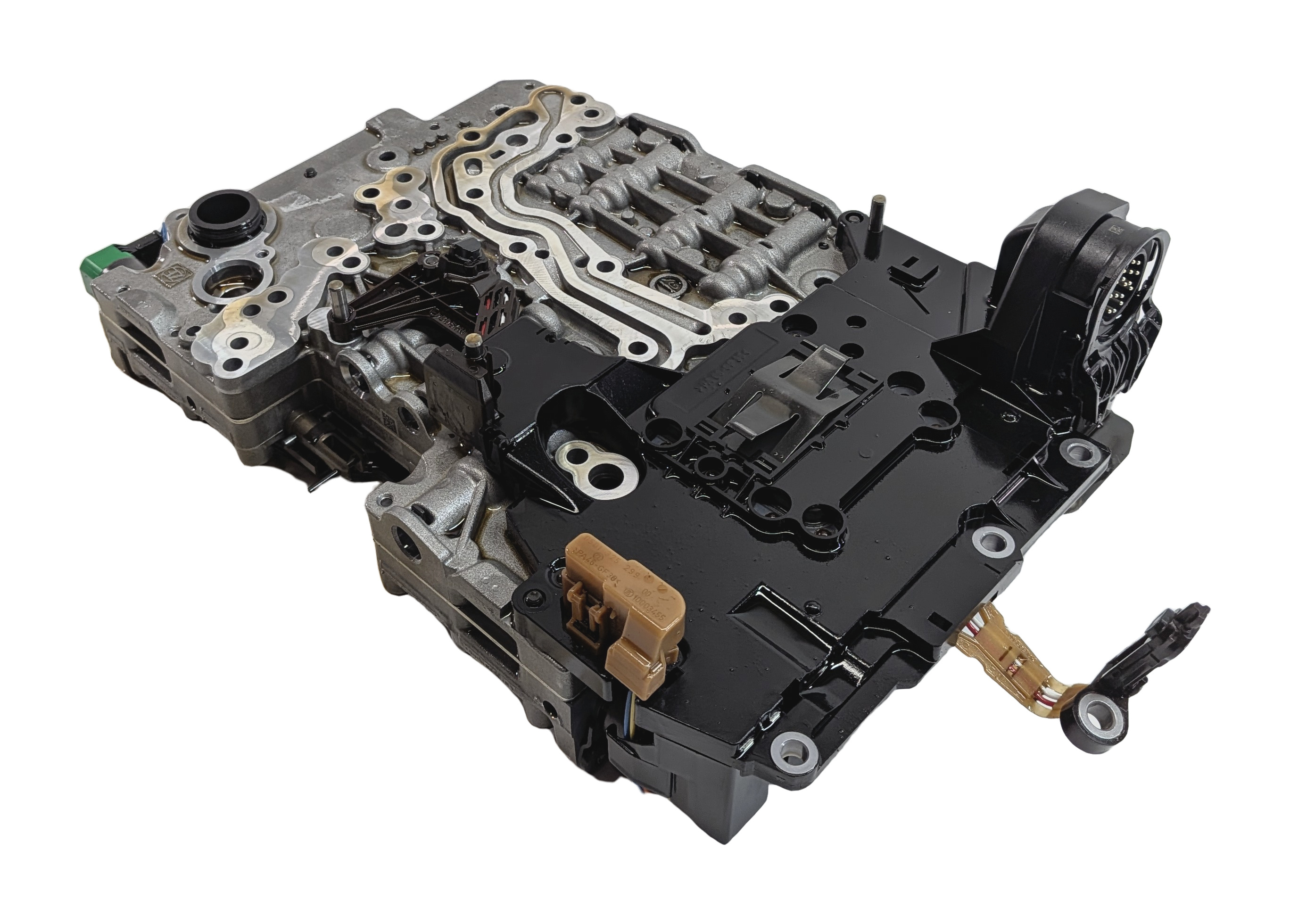 11-12 BMW ACTIVE HYBRID 7 F04 AUTO START STOP AUTOMATIC TRANSMISSION VALVE BODY — exact item pictured