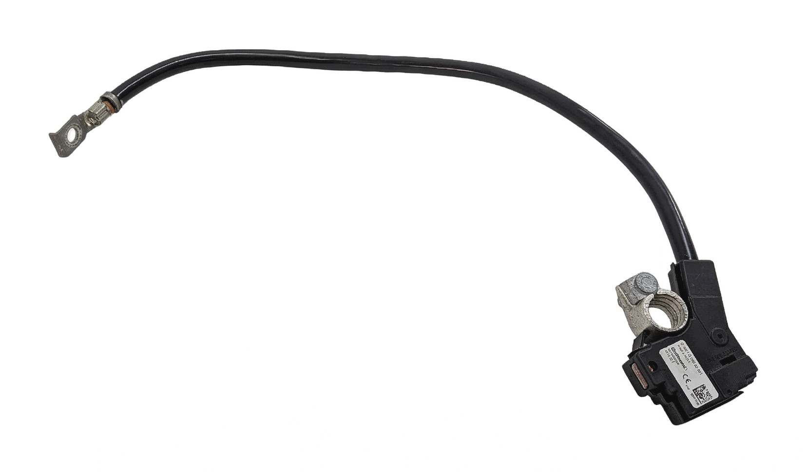 2011 BMW 750LI (F01) 4.4L N63 HYBRID ENGINE NEGATIVE BATTERY TERMINAL WIRE CABLE — exact item pictured