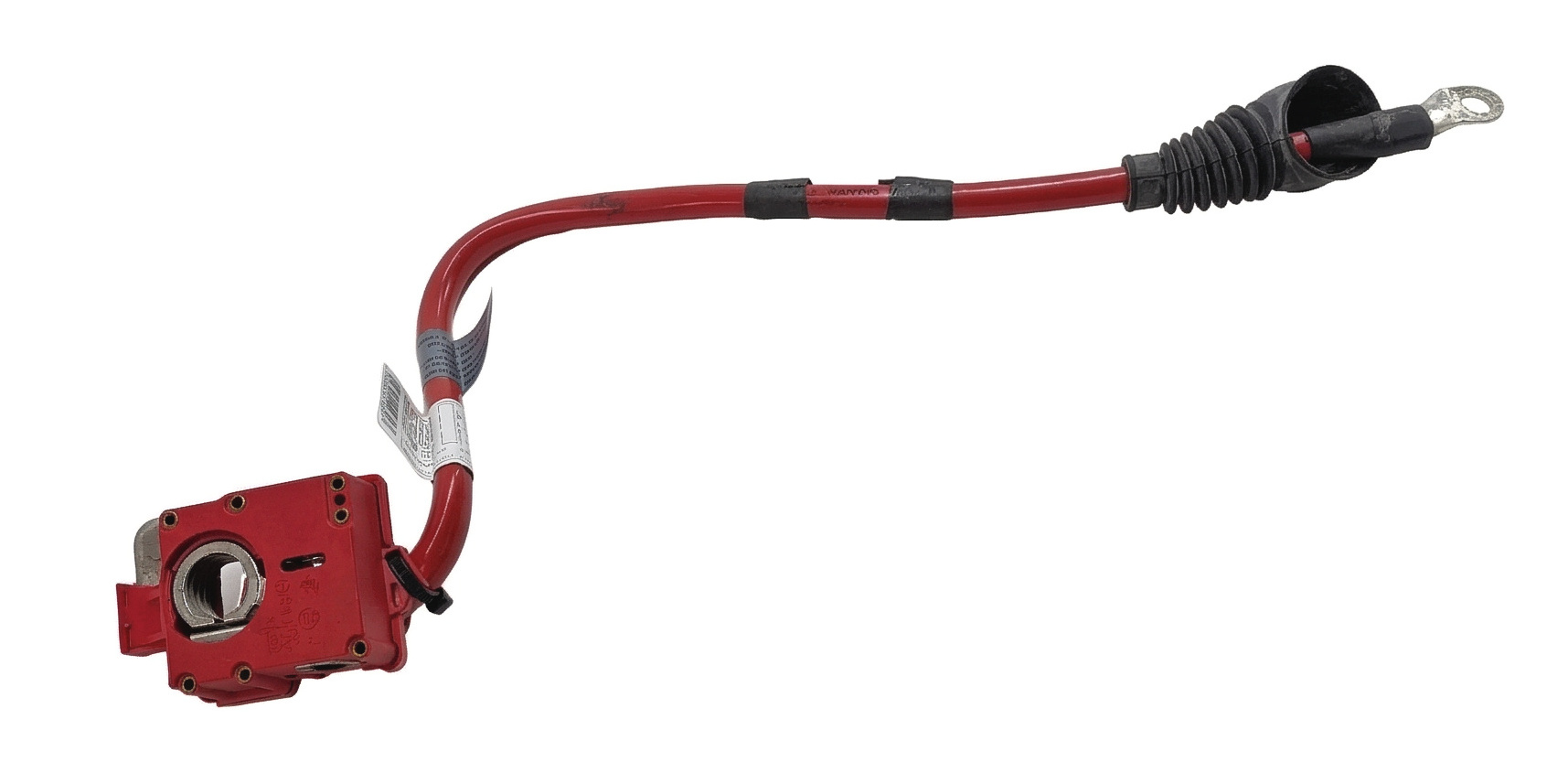 2011 BMW 750LI (F01) 4.4L N63 HYBRID ENGINE POSITIVE BATTERY TERMINAL WIRE CABLE — exact item pictured