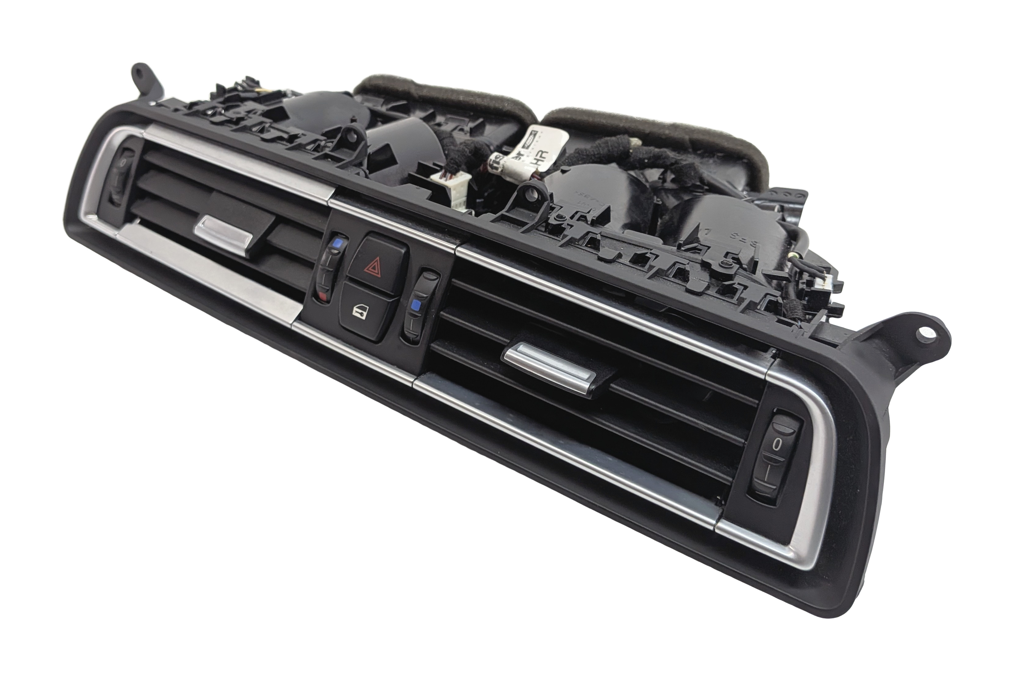2011 BMW 750LI (F01) FRONT CENTER DASH HEAT AIR AC HVAC DUAL VENT (Black) — exact item pictured