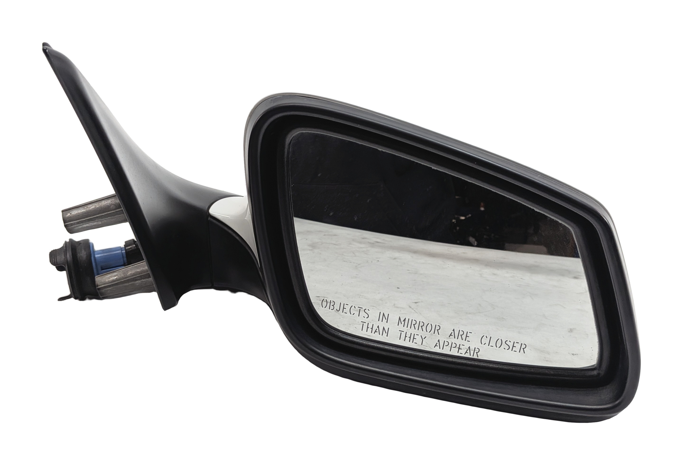 11 BMW 740i F02 FRONT RIGHT PASSENGER POWER HEATED DOOR MIRROR w/CAMERA (White) — exact item pictured