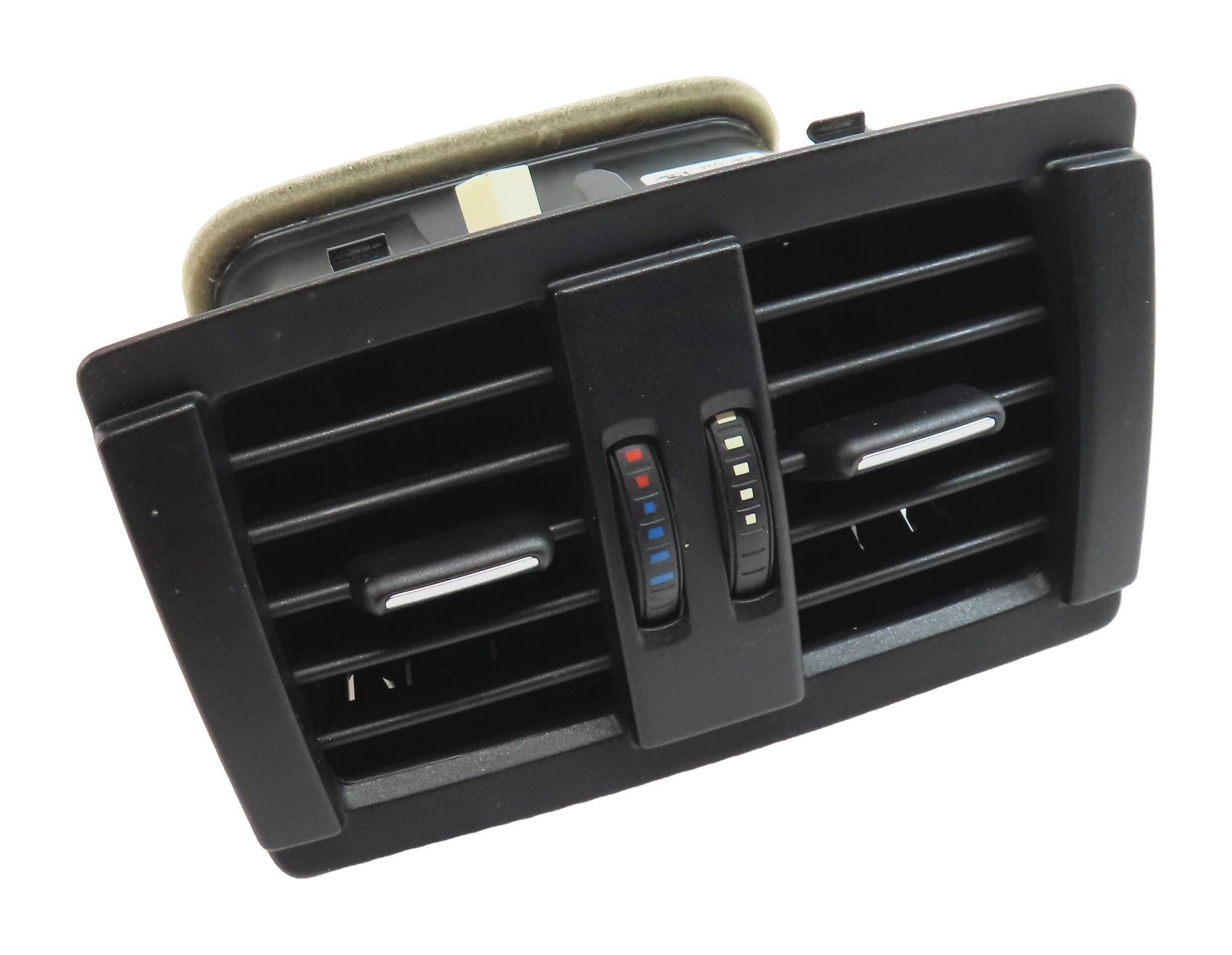 2014 BMW 328XI WAGON F30 REAR CENTER CONSOLE HEAT AIR AC HVAC DUAL VENT (Black) — exact item pictured