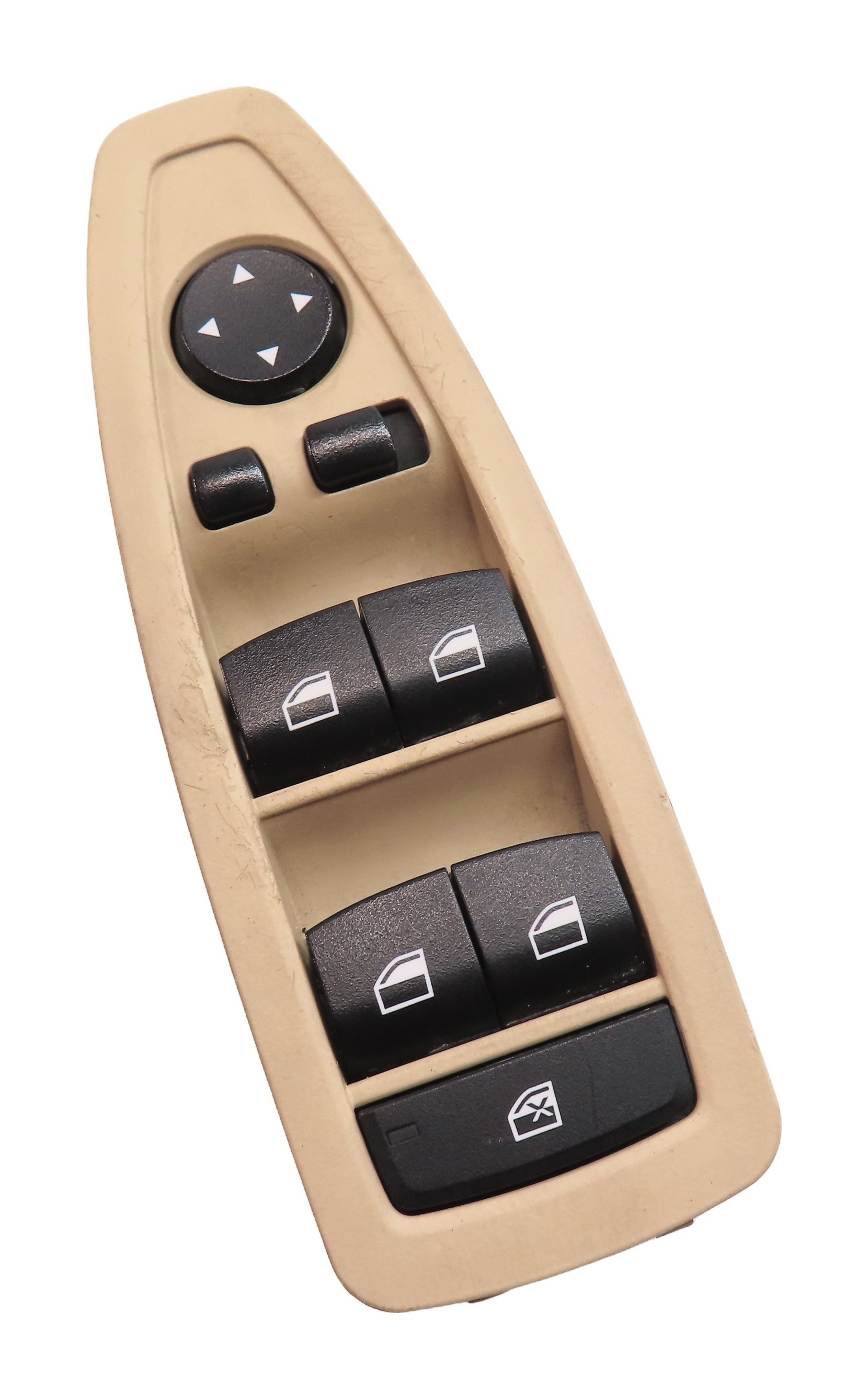 2012-2019 BMW 3 4 M3 X3 X4 SERIES FRONT LEFT DRIVER WINDOW SWITCH P-FOLD (BEIGE) — exact item pictured