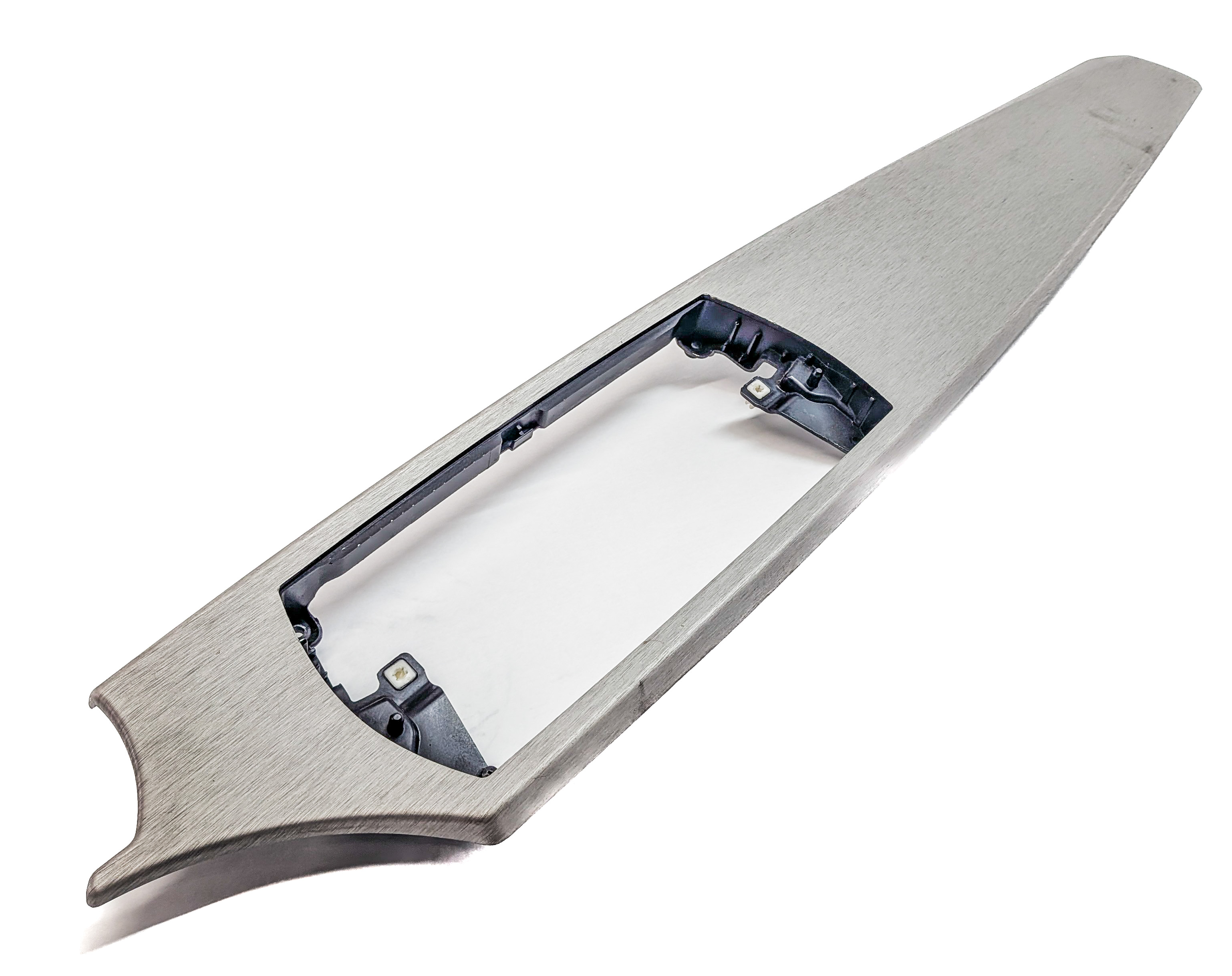 2004 BMW Z4 (E85) CONVERTIBLE FRONT DASH BOARD TRIM PANEL MOULDING (Aluminum) — exact item pictured