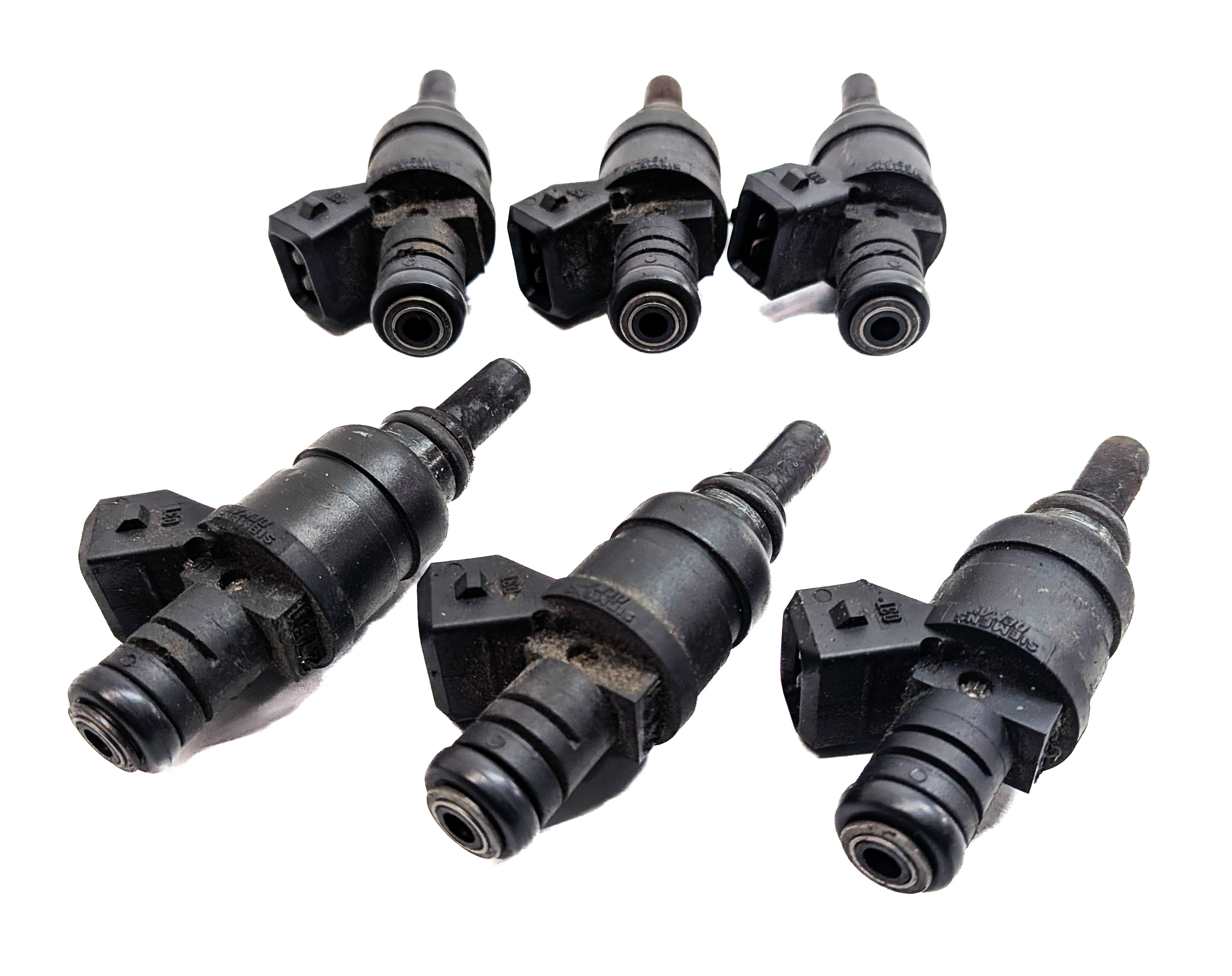 99-06 BMW X3 Z4 Z3 325i 328i 525i 528i (E46 E60 E83 E85) M54 FUEL INJECTOR SET/6 — exact item pictured