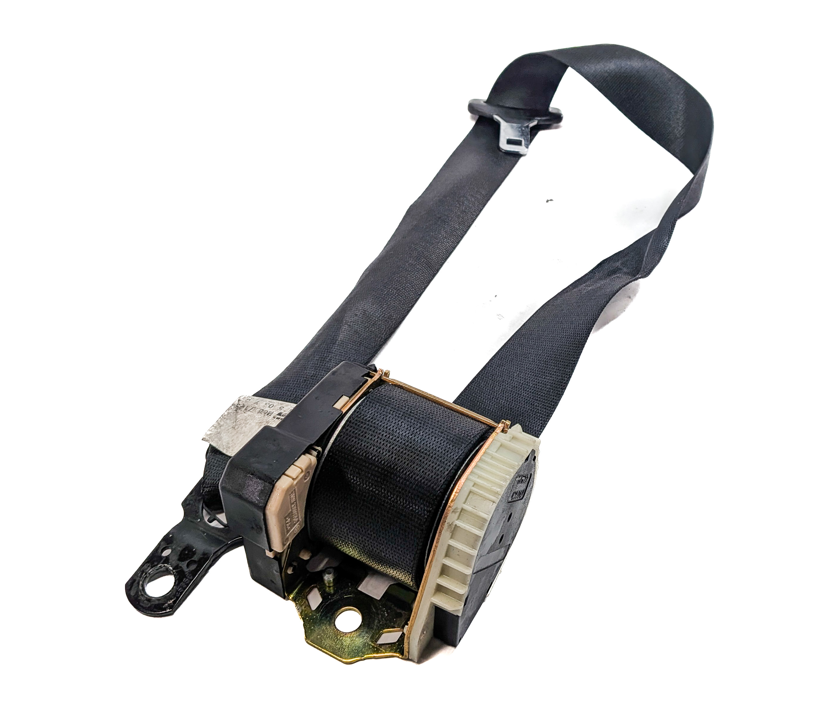 2003-2008 BMW Z4 (E85) RIGHT FRONT PASSENGER SEATBELT RETRACTOR (Black) — exact item pictured