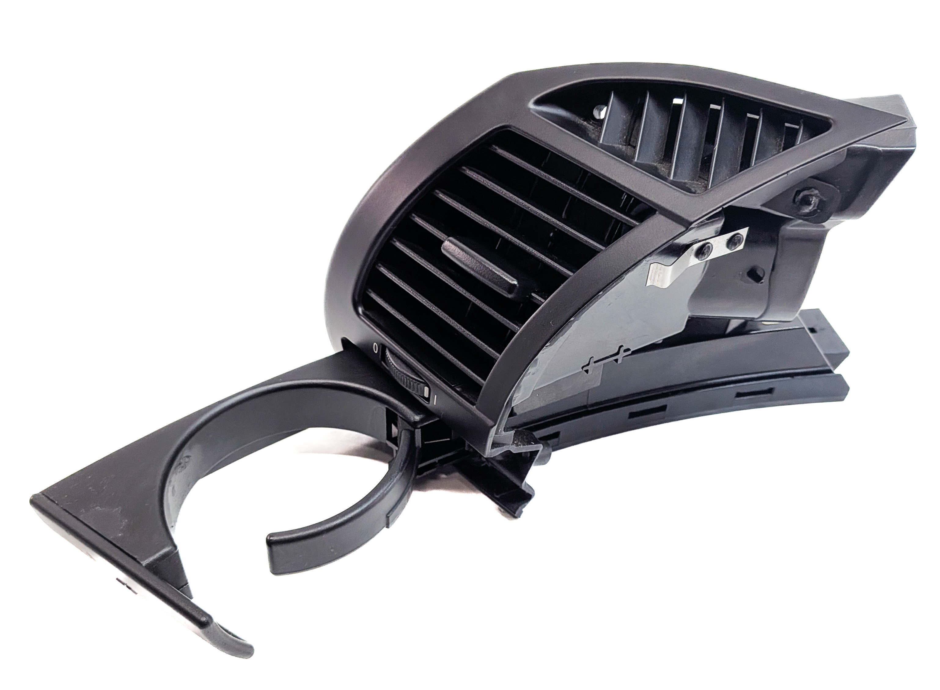 2004 BMW Z4 (E85) FRONT LEFT DRIVER DASH HEAT AIR AC VENT w/ POP OUT CUPHOLDER — exact item pictured