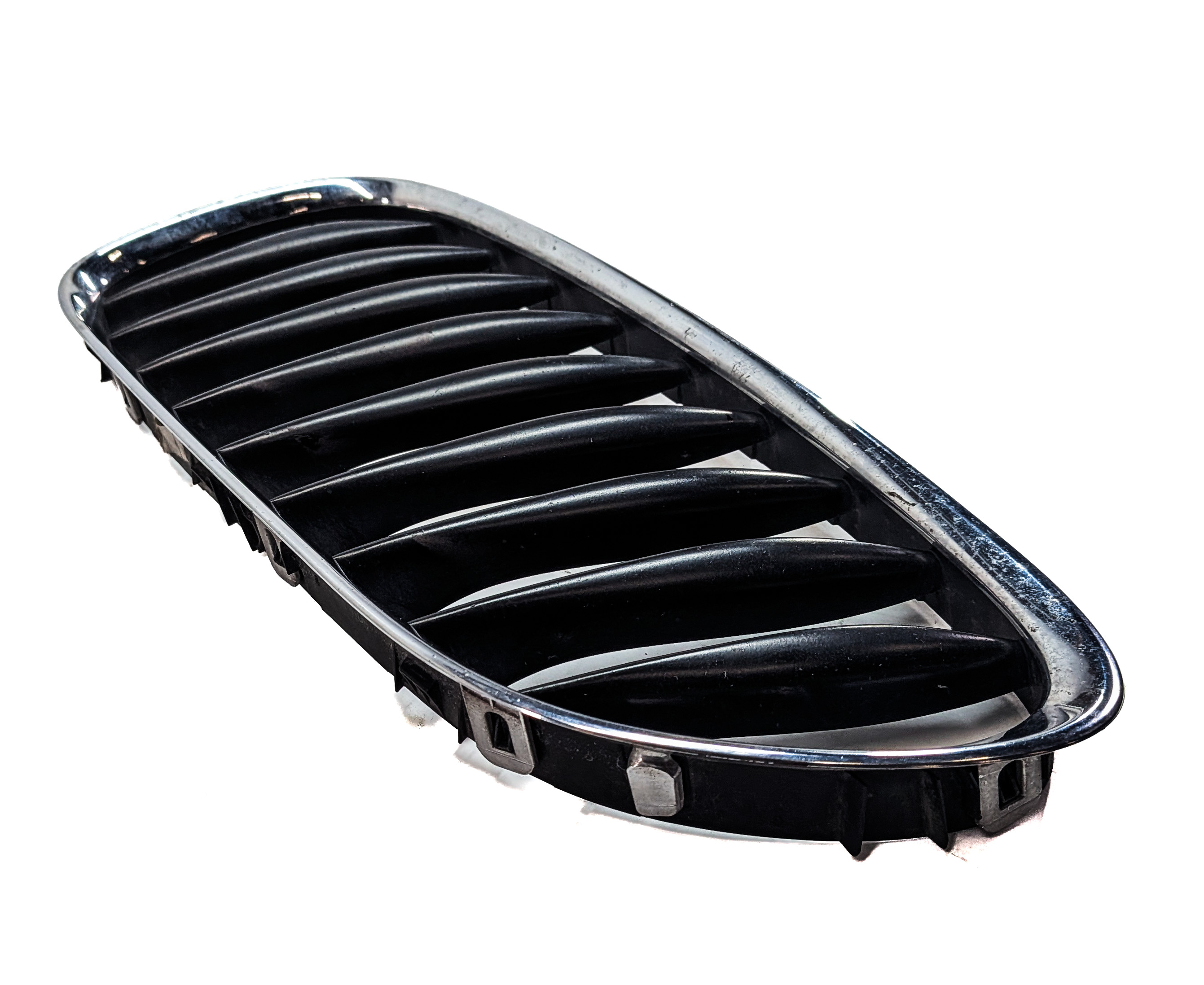 2003-2008 BMW Z4 (E85) FRONT LEFT DRIVER CHROME HOOD VENT GRILLE  — exact item pictured