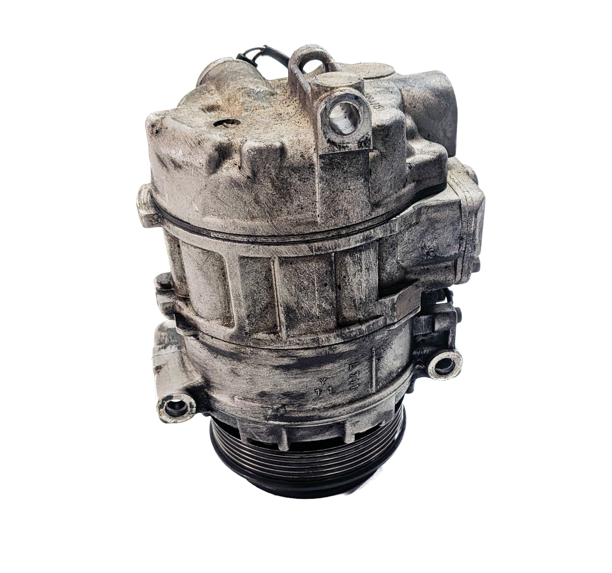 12-15 MERCEDES C250 SLK250 (W204 R172) 1.8L TURBO ENGINE AIR A/C COMPRESSOR PUMP — exact item pictured