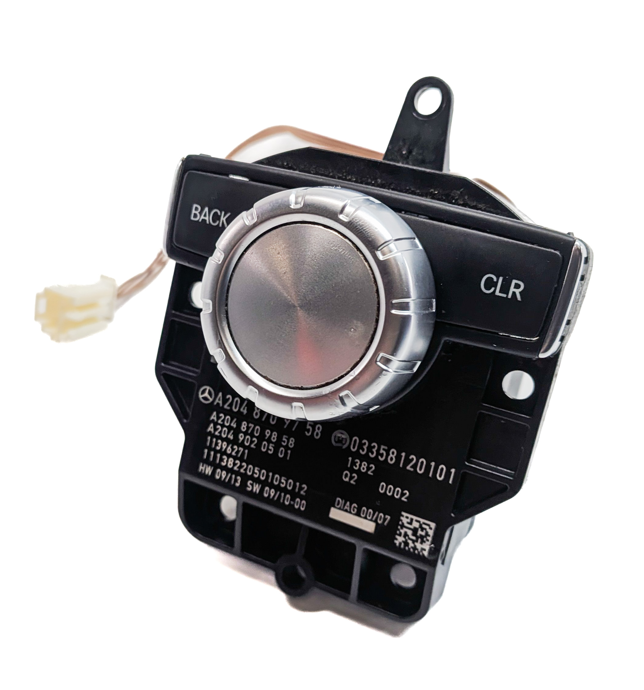 2012-2015 MERCEDES C E GLK (W204 W212 X204) iDRIVE MULTIMEDIA SWITCH KNOB BUTTON — exact item pictured
