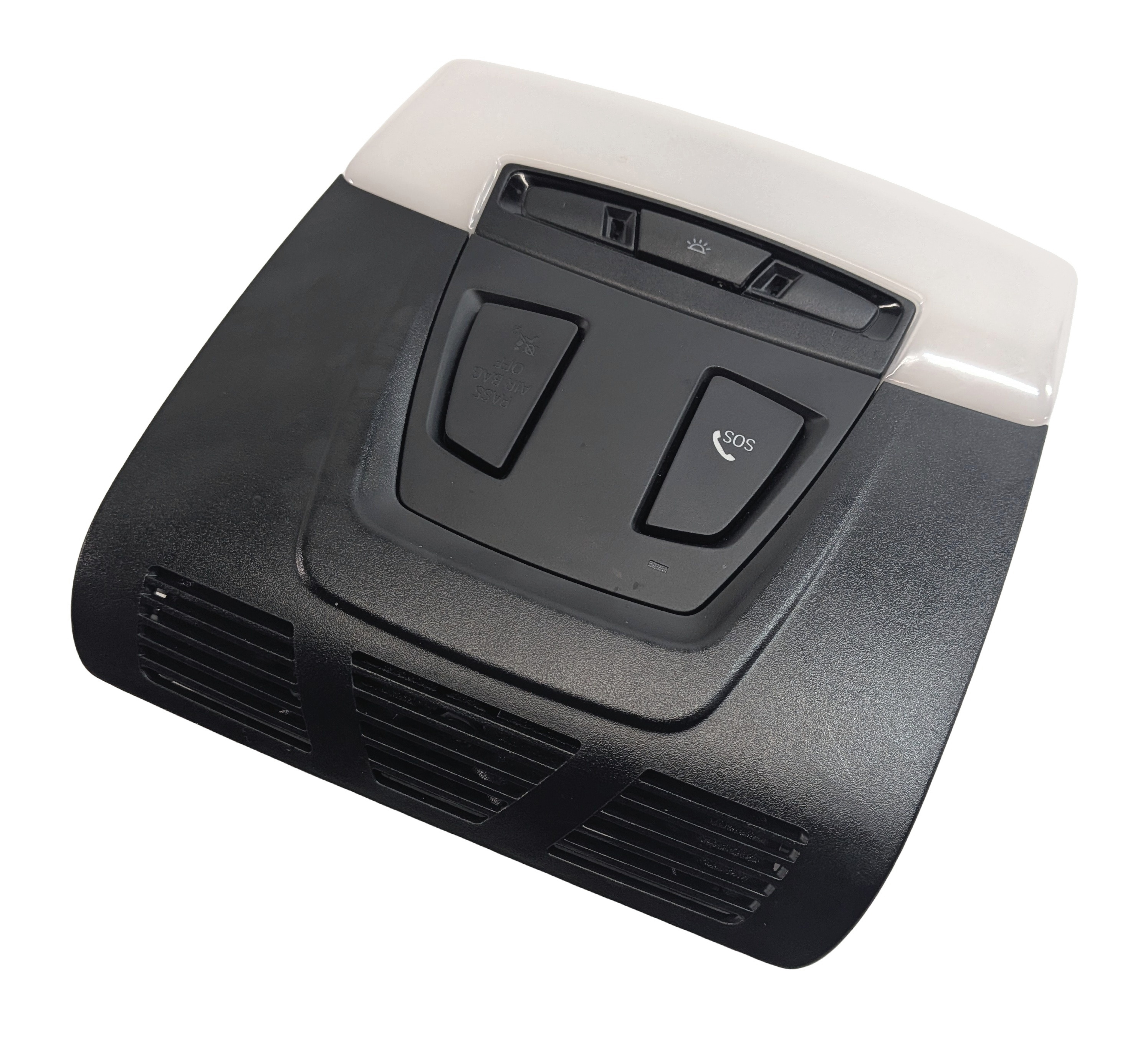 2016 BMW X1 (F48) FRONT INTERIOR OVERHEAD DOME MAP READING LIGHT LAMP (Black) — exact item pictured