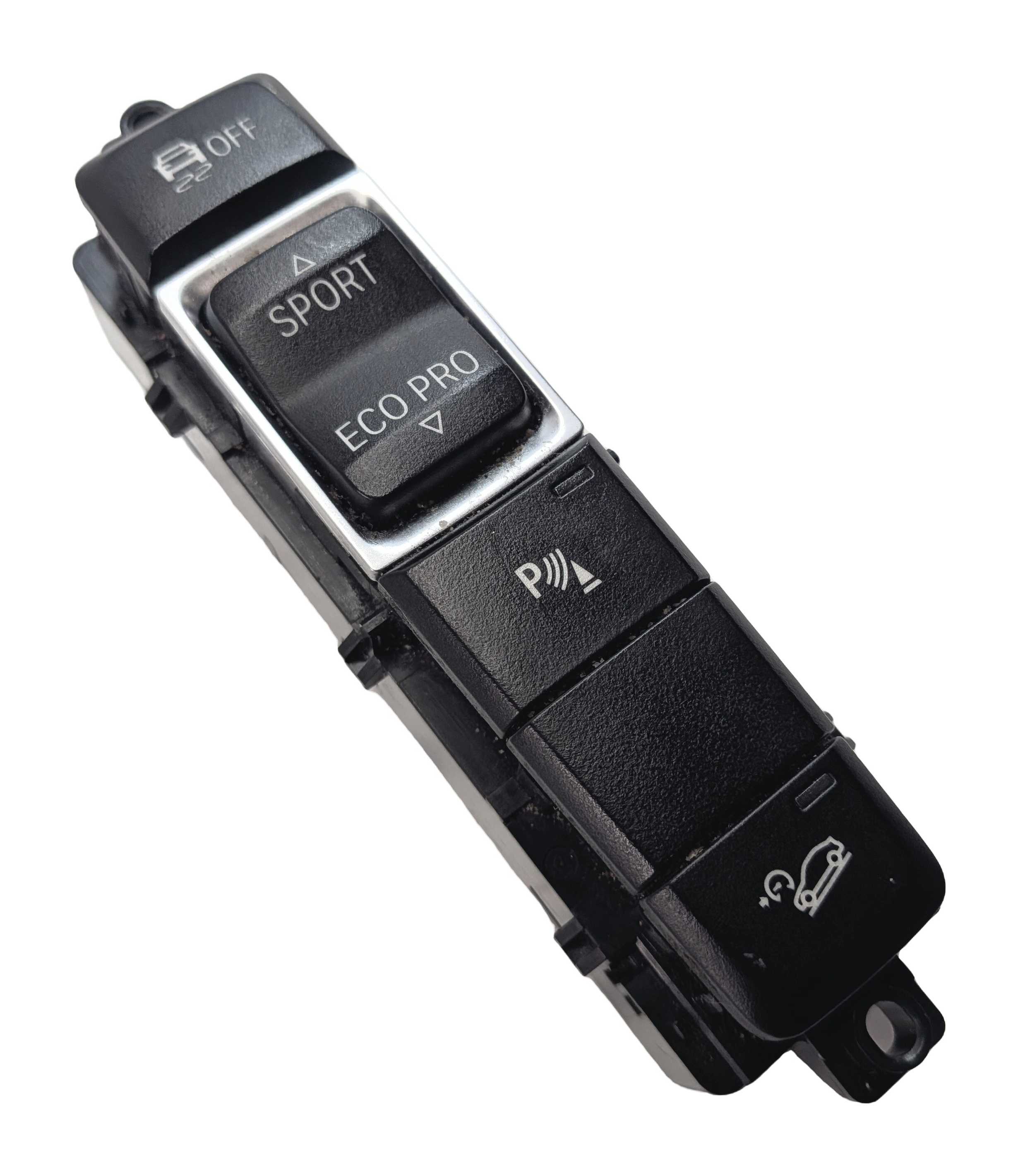 16 BMW X1 (F48) PARK ASSIST HILL DESCENT SPORT/ECO TRACTION CONTROL SWITCH PANEL — exact item pictured