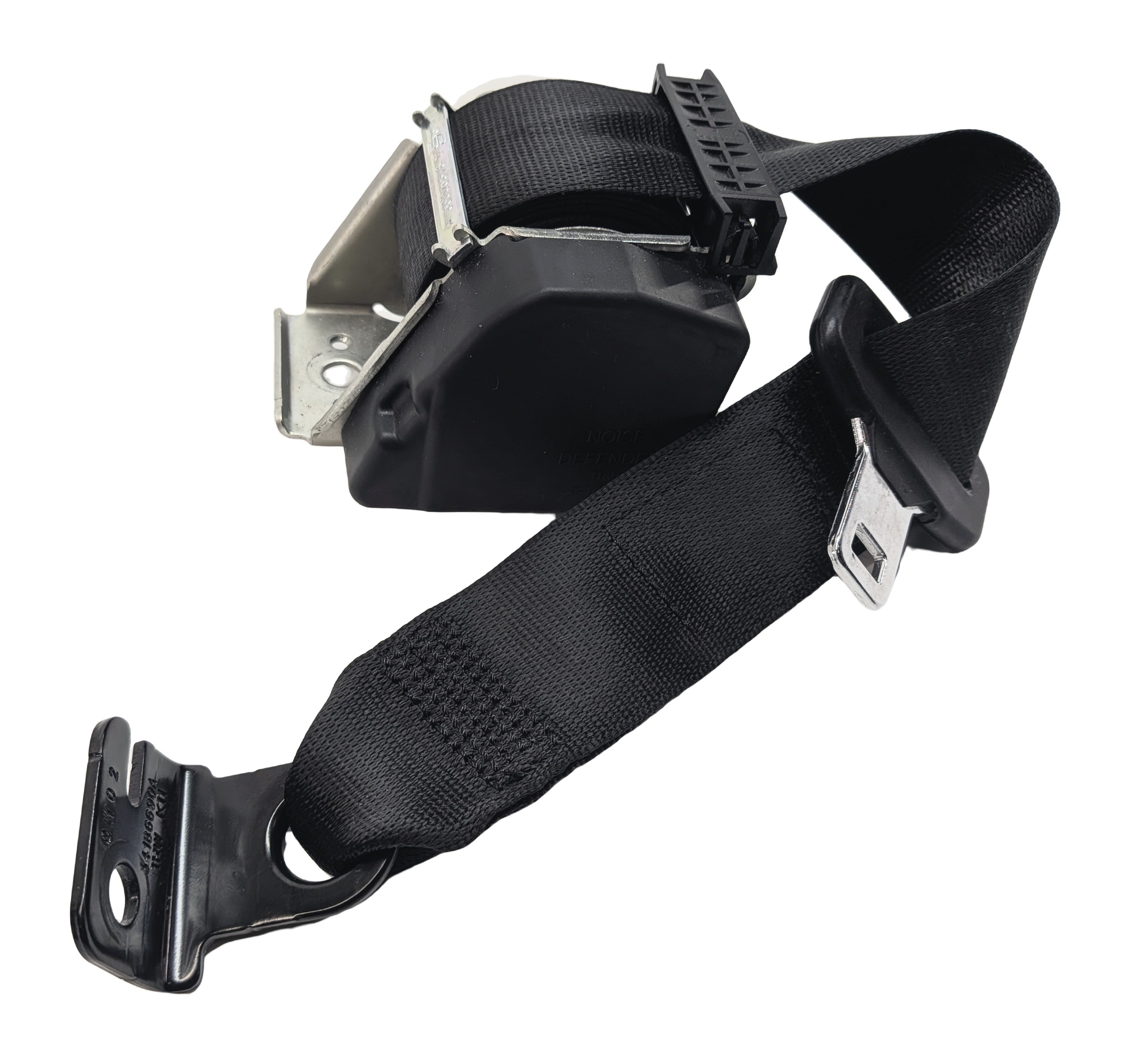 2016 BMW X1 (F48) REAR RIGHT SEAT SEATBELT BELT RETRACTOR (Black) — exact item pictured