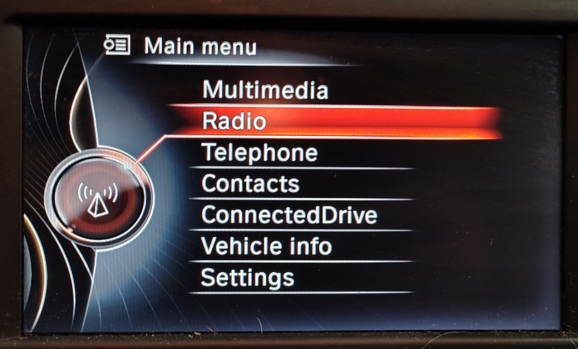 2016-2017 BMW X1 (F48) RADIO STEREO MEDIA GPS NAVIGATION DISPLAY SCREEN (6.5") — exact item pictured