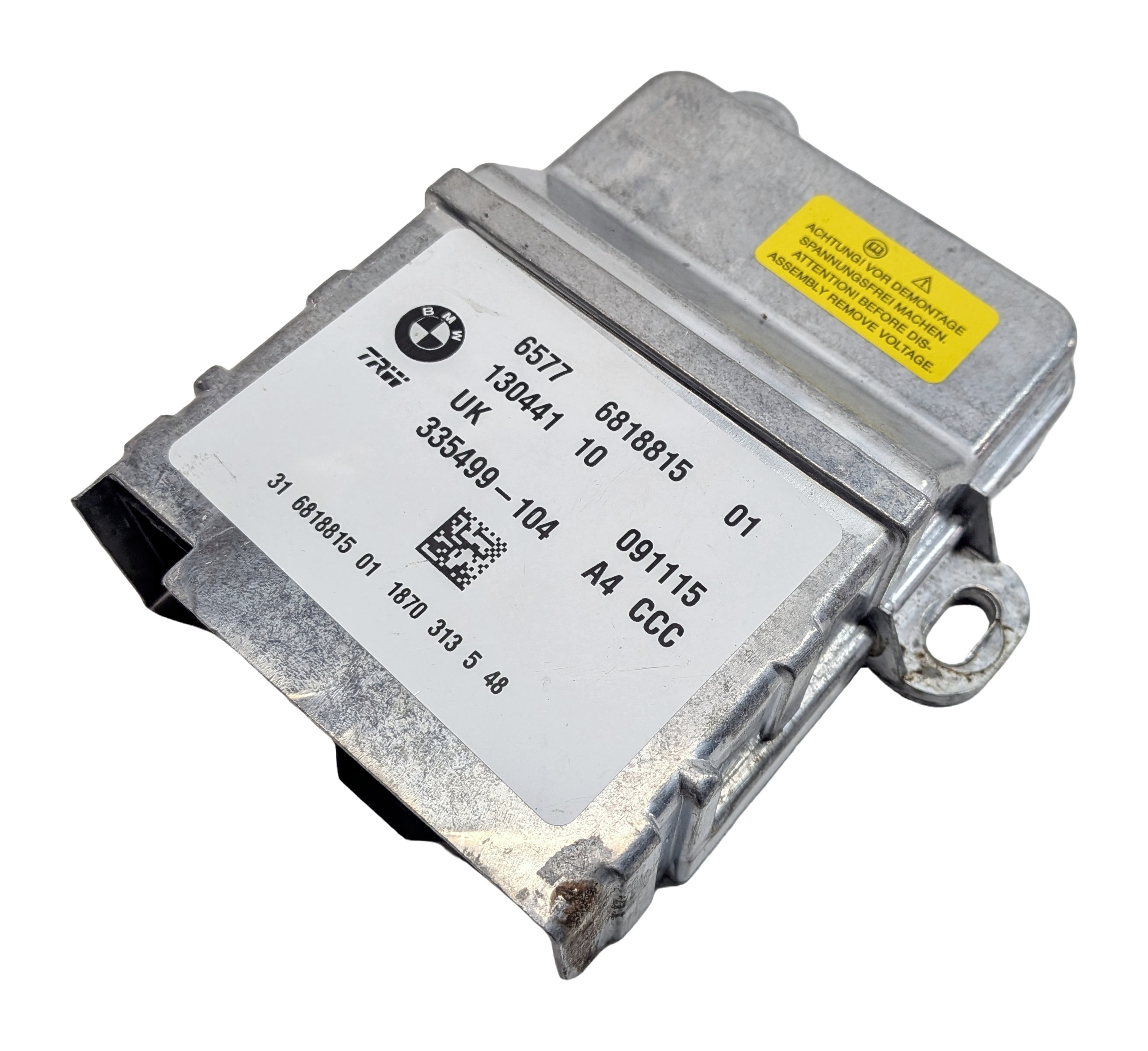 2014-2021 MINI COOPER CLUBMAN COUNTRYMAN BMW WI3 WI8 X1 X2 SRS BAG MODULE — exact item pictured