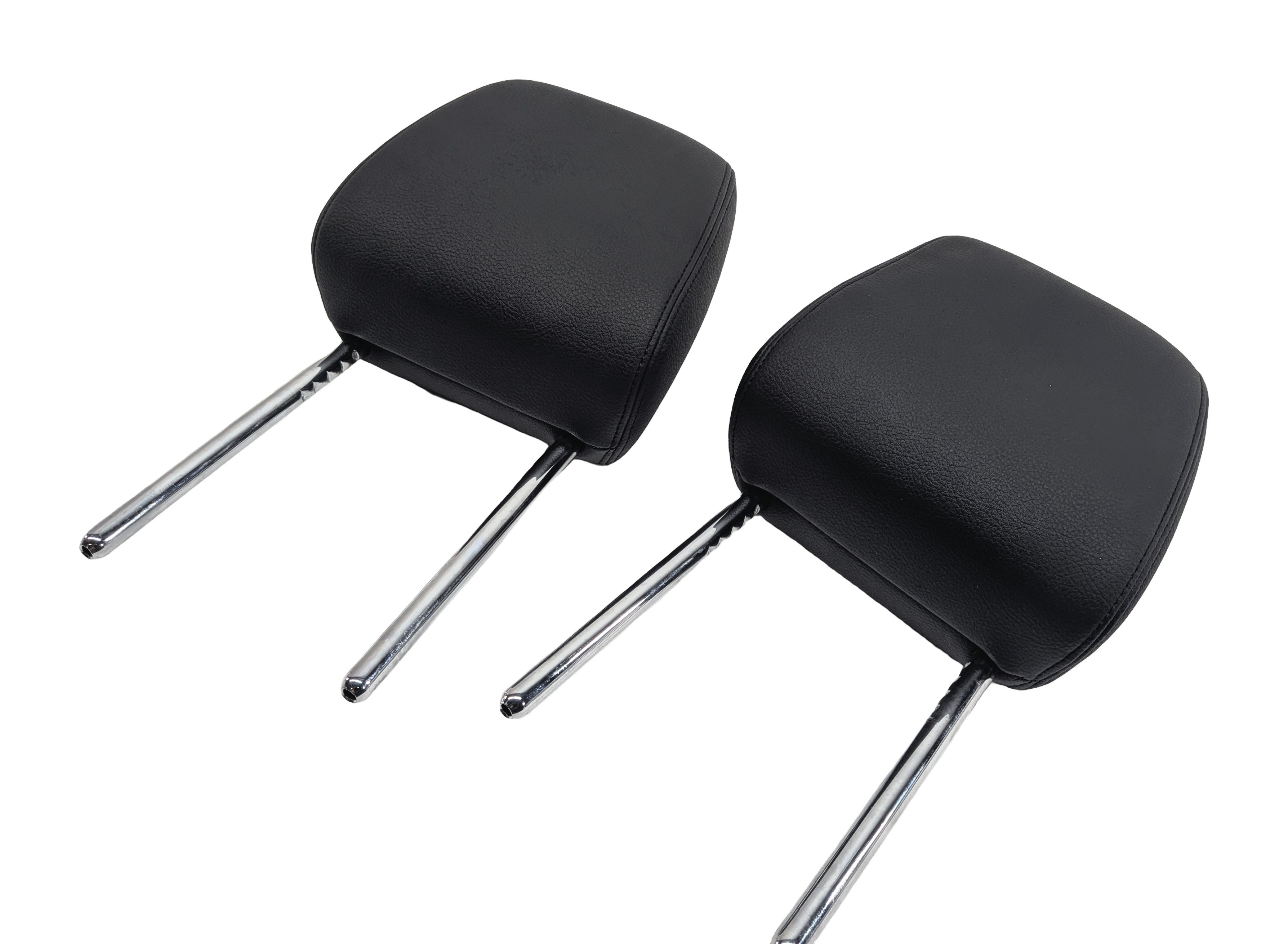 2016-2019 BMW X1 F48 FRONT LEFT DRIVER & RIGHT PASSENGER HEADREST SET/2 (Black) — exact item pictured