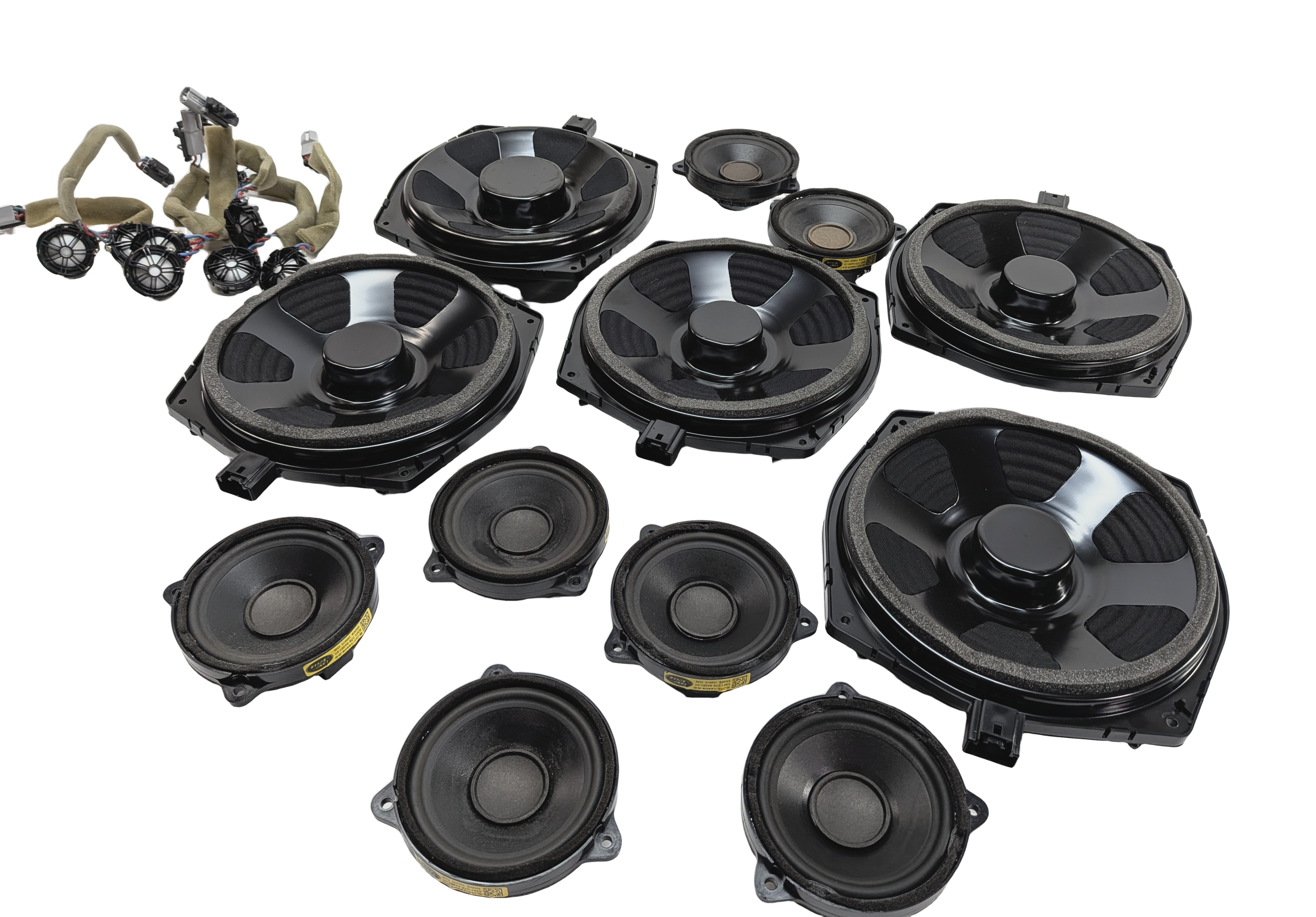 2016 RANGE ROVER (L405) RADIO STEREO AUDIO SOUND SYSTEM SPEAKER SET/19 — exact item pictured