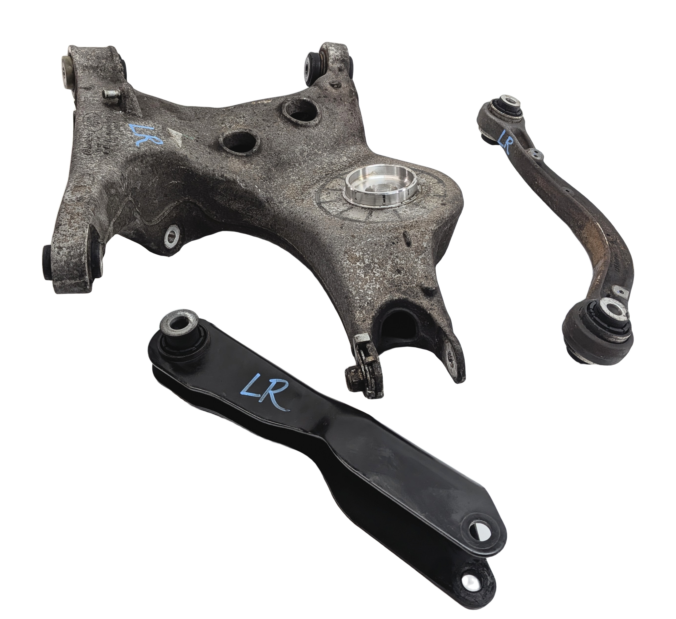 2013-2019 RANGE ROVER (L405) LEFT DRIVER REAR CONTROL ARM SET-3 — exact item pictured