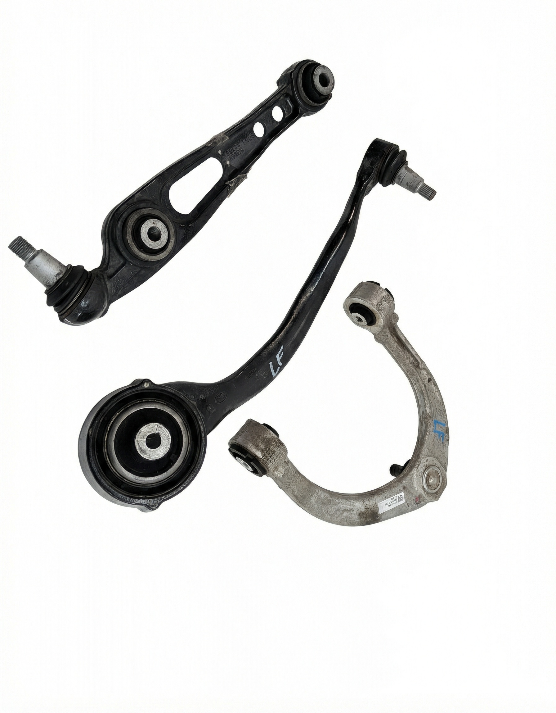 2013-2019 RANGE ROVER (L405) FRONT LEFT DRIVER CONTROL ARM SET — exact item pictured