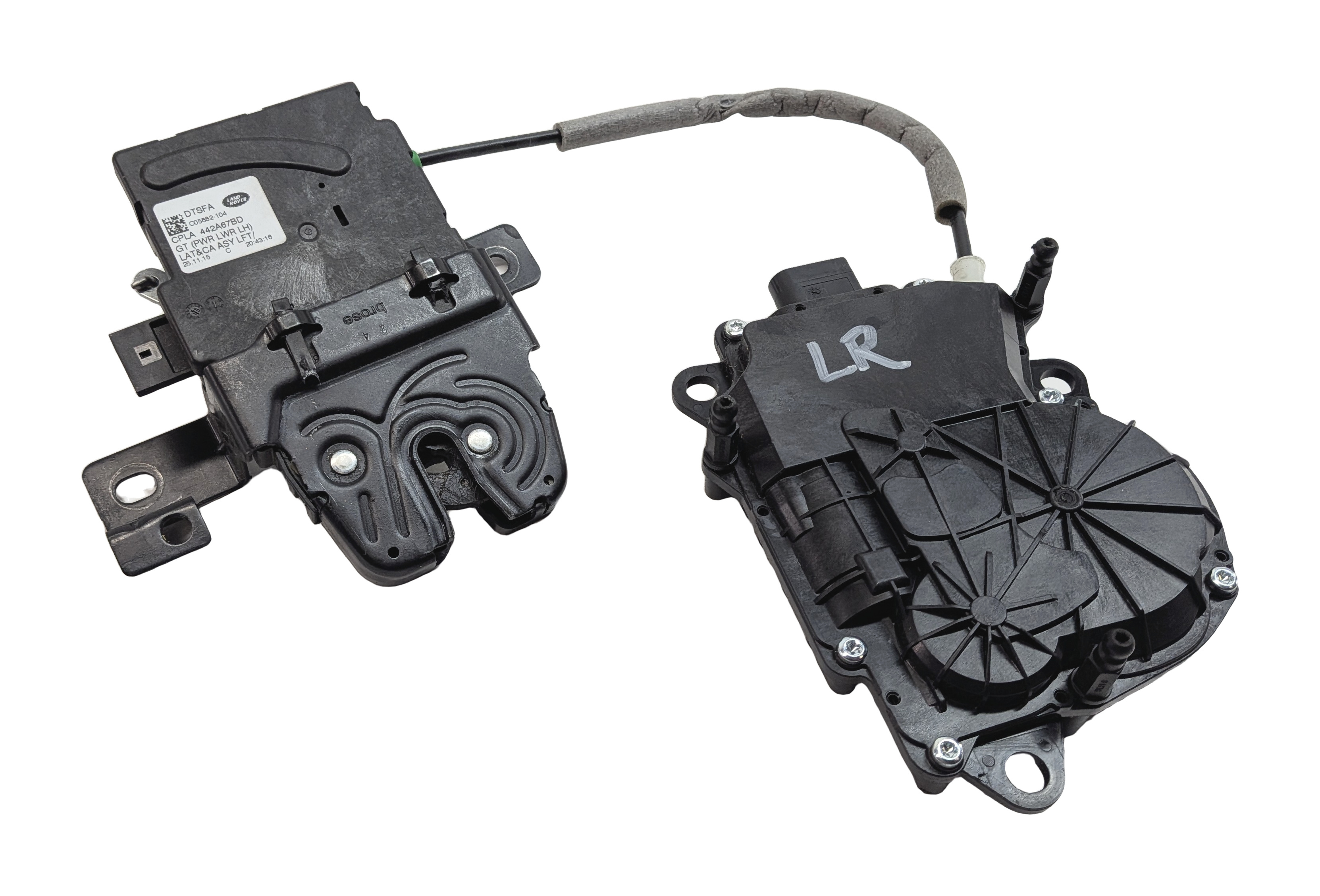 2016 RANGE ROVER (L405) REAR LEFT TRUNK LIFTGATE HATCH LID LOCK LATCH ACTUATOR — exact item pictured