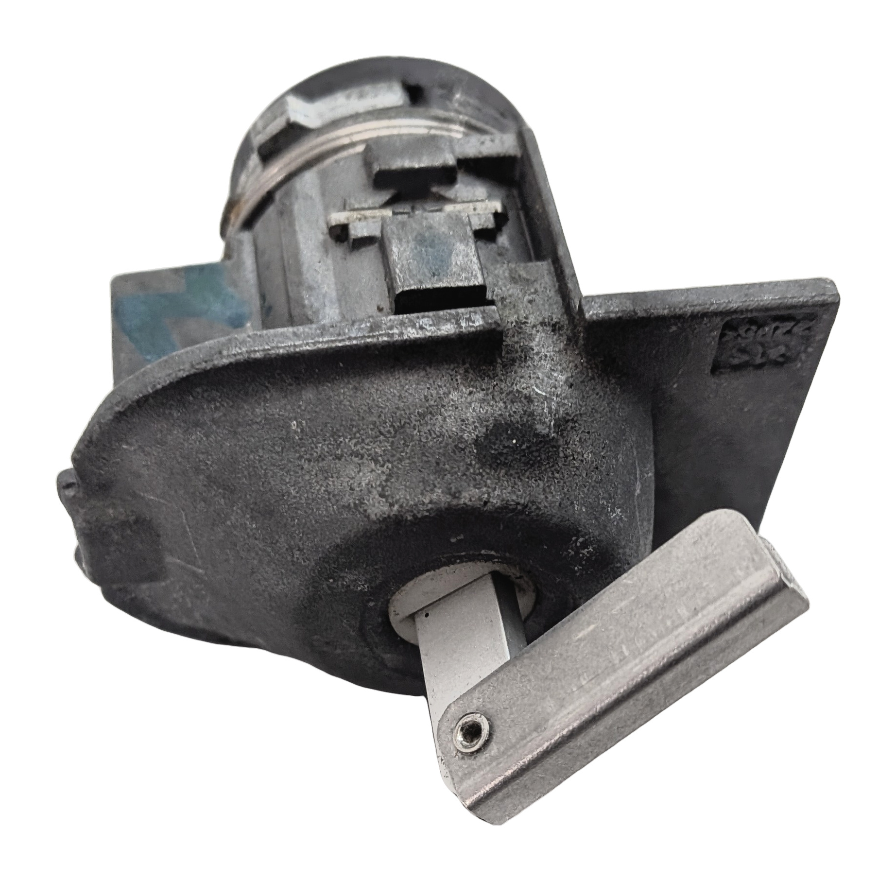 2016 RANGE ROVER (L405) FRONT LEFT DRIVER DOOR HANDLE LOCK CYLINDER w/ KEY — exact item pictured