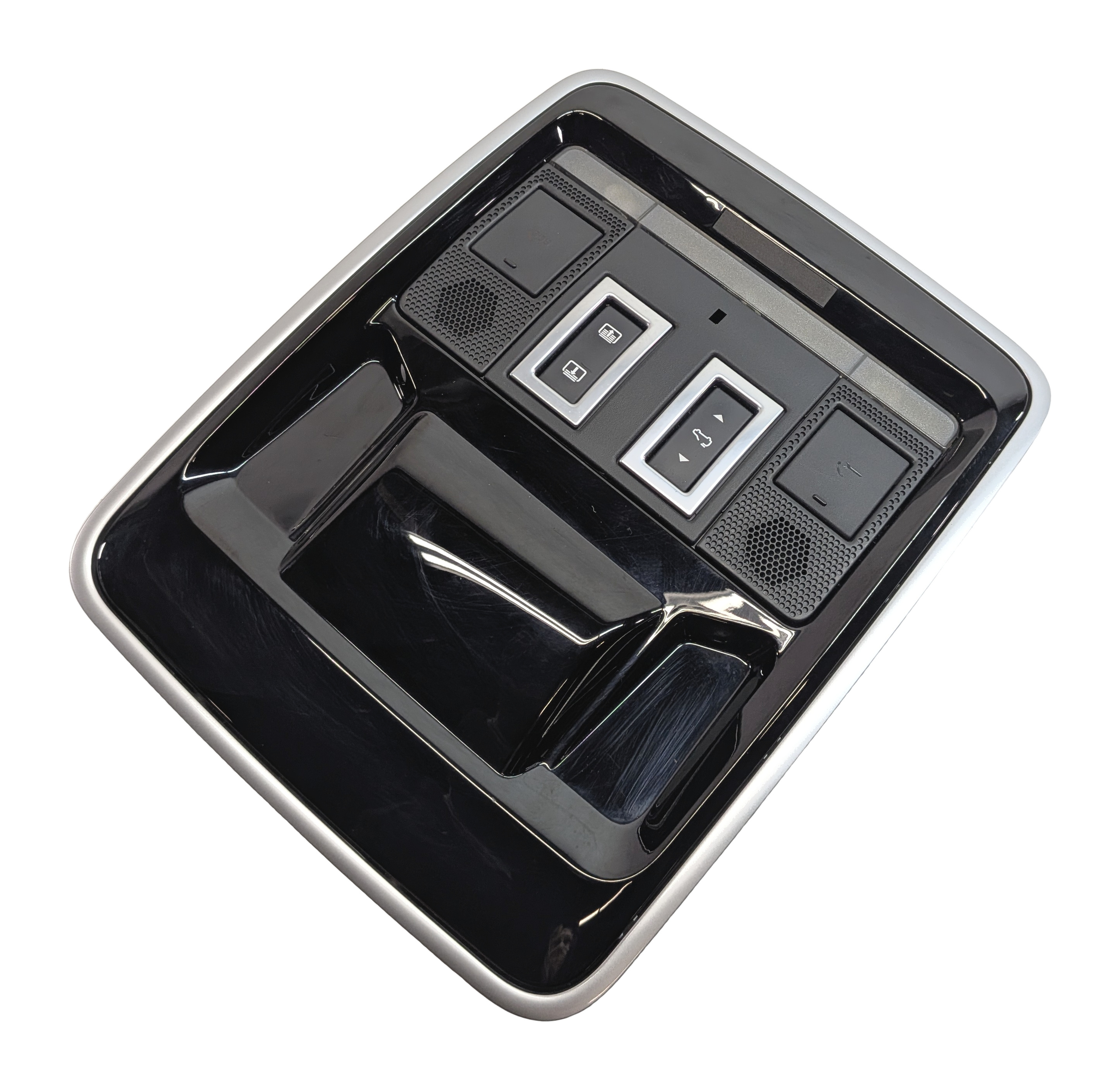 2016 RANGE ROVER (L405) FRONT INTERIOR DOME MAP READING LIGHT LAMP (Black) — exact item pictured