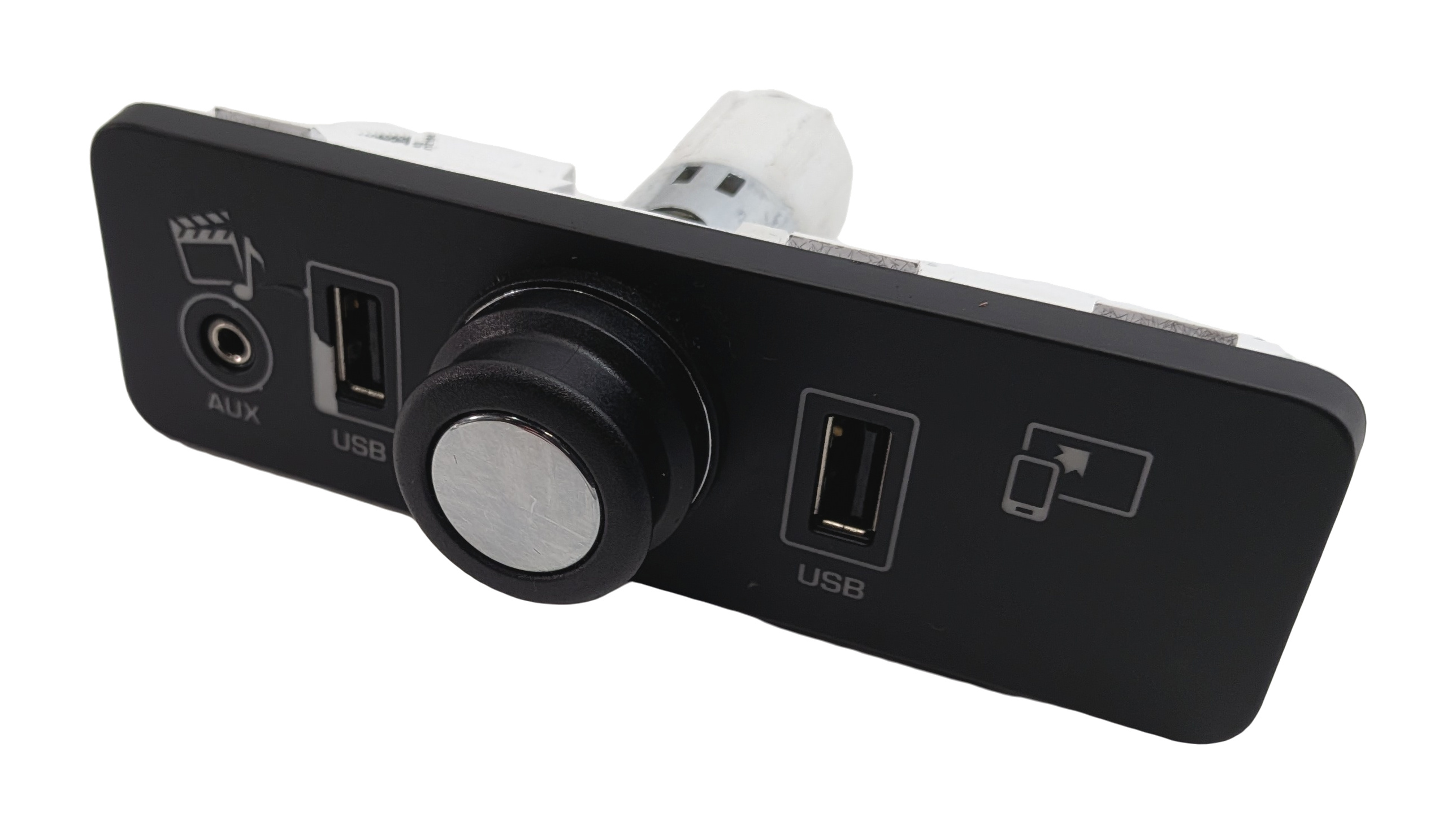 2016 RANGE ROVER (L405) AUX IN USB JACK w/ 12V POWER SOCKET OUTLET PANEL — exact item pictured