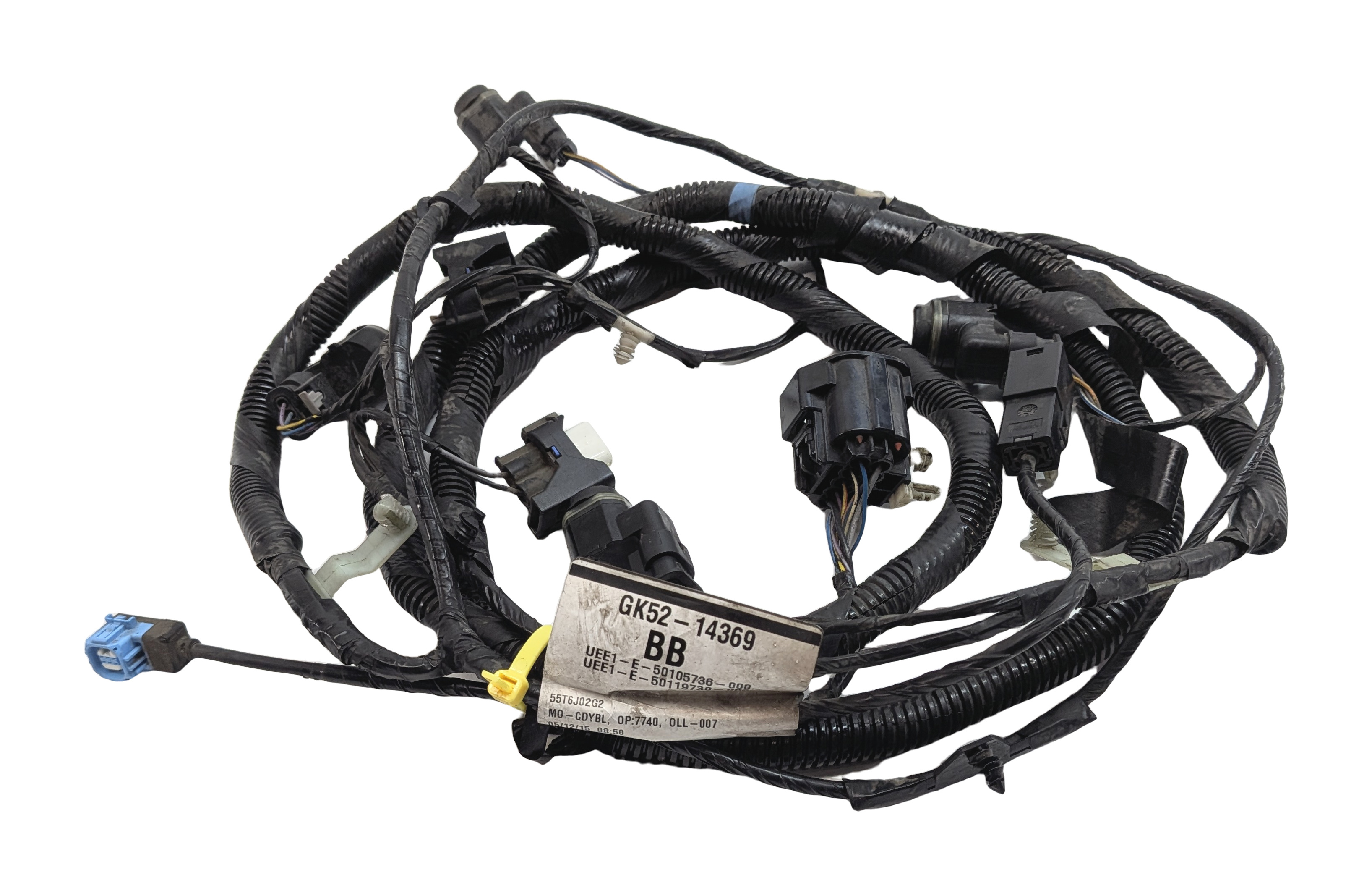 2016 RANGE ROVER (L405) FRONT PARK ASSIST PDC DISTANCE CONTROL WIRE SENSOR SET/4 — exact item pictured