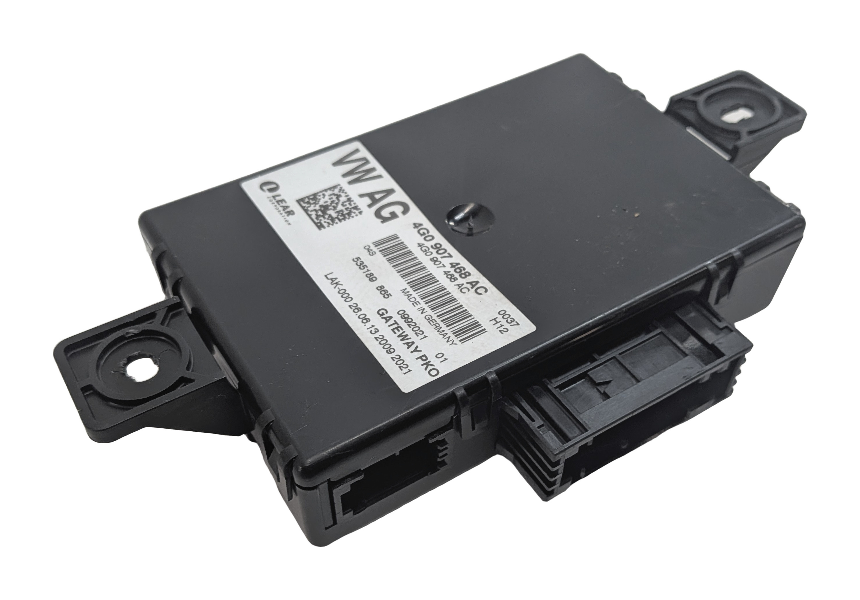 2014 AUDI A7 (C7 4G8) 3.0L SUPER (CTUA) CENTRAL GATEWAY CONTROL MODULE — exact item pictured
