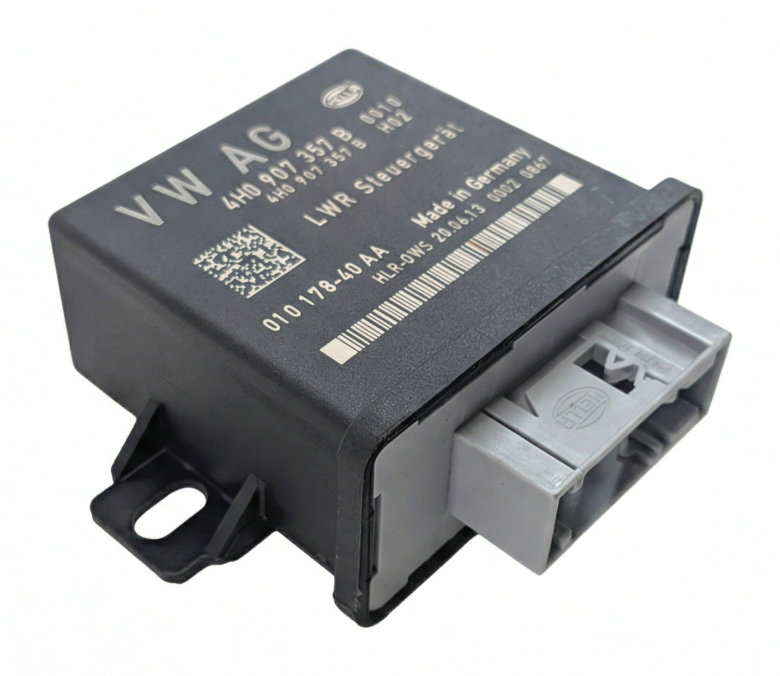 2014 AUDI A7 (C7 4G8) HEADLIGHT HEAD LIGHT LAMP RANGE CONTROL MODULE — exact item pictured