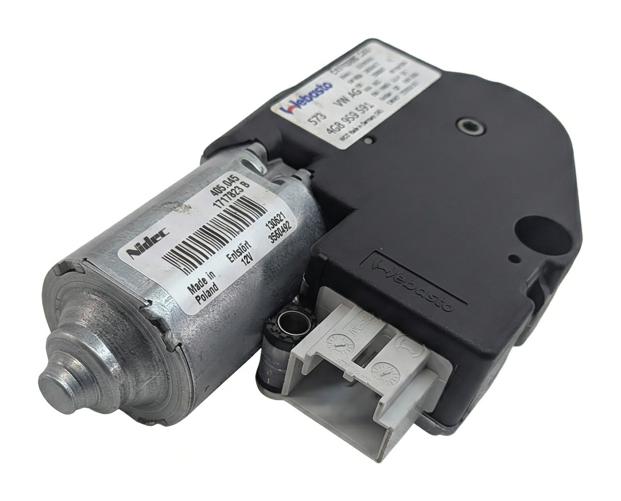 2012-2018 AUDI A6 A7 S6 S7 (C7 4G8) SUNROOF SUN ROOF WINDOW MOTOR — exact item pictured