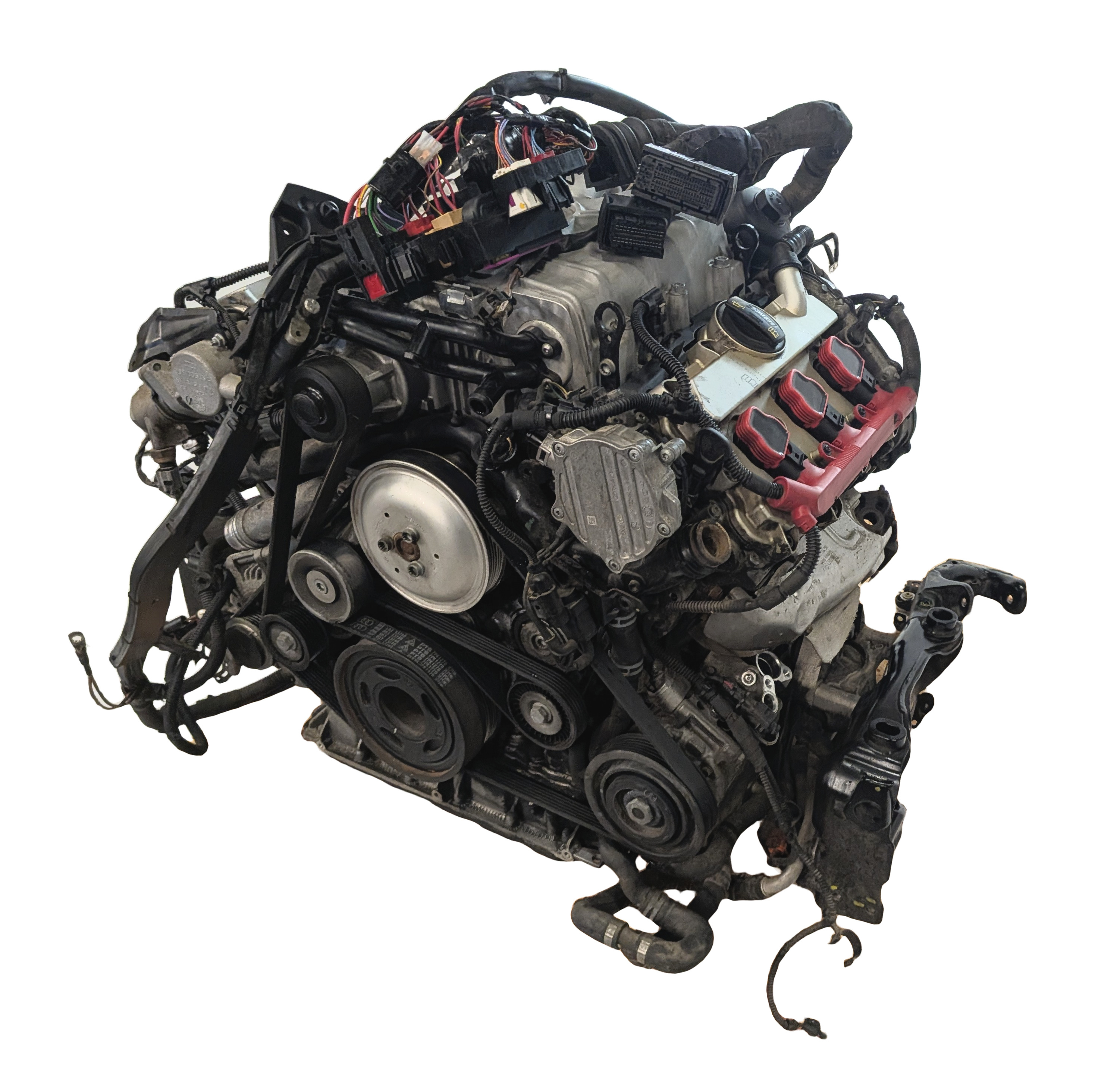 2012-2015 AUDI A6 A7 (C7 4G8) 3.0L CGXB SUPERCHARGED ENGINE ASSEMBLY (128k) — exact item pictured
