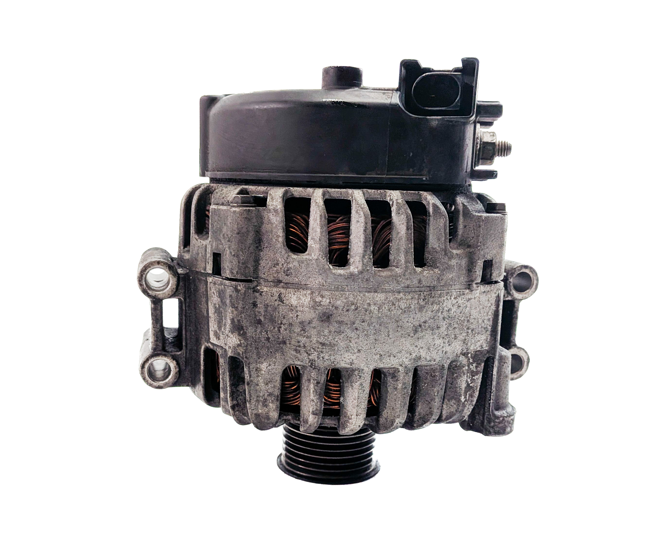 2008-2012 BMW 740i X6 (F01 F02 E71) 3.0L N54 TWIN TURBO 220 AMP ALTERNATOR — exact item pictured