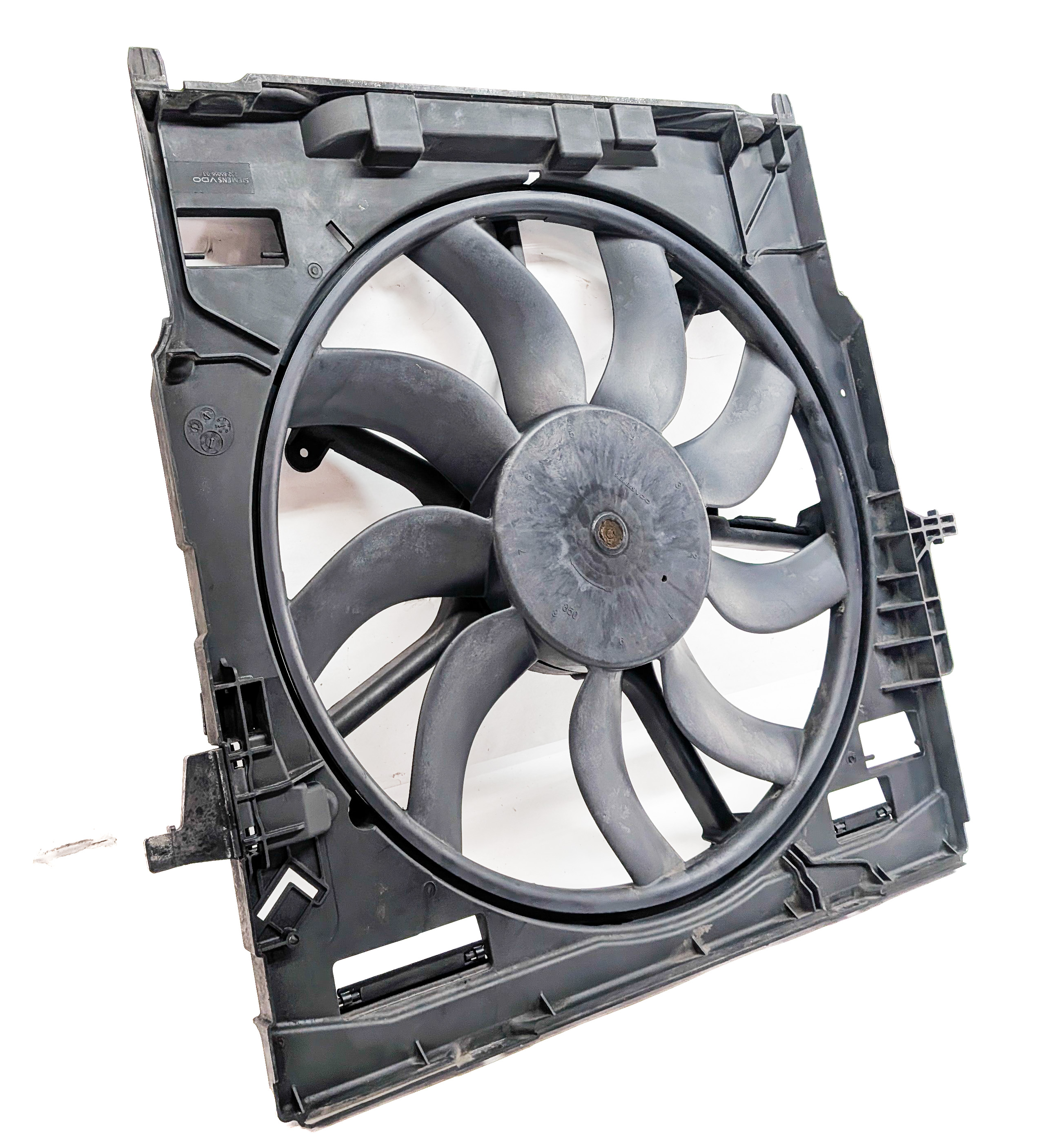 2009-2014 BMW X5 X6 (E70 E71) 3.0L N55 TURBO / 3.0L DIESEL COOLING FAN 850 WATT — exact item pictured