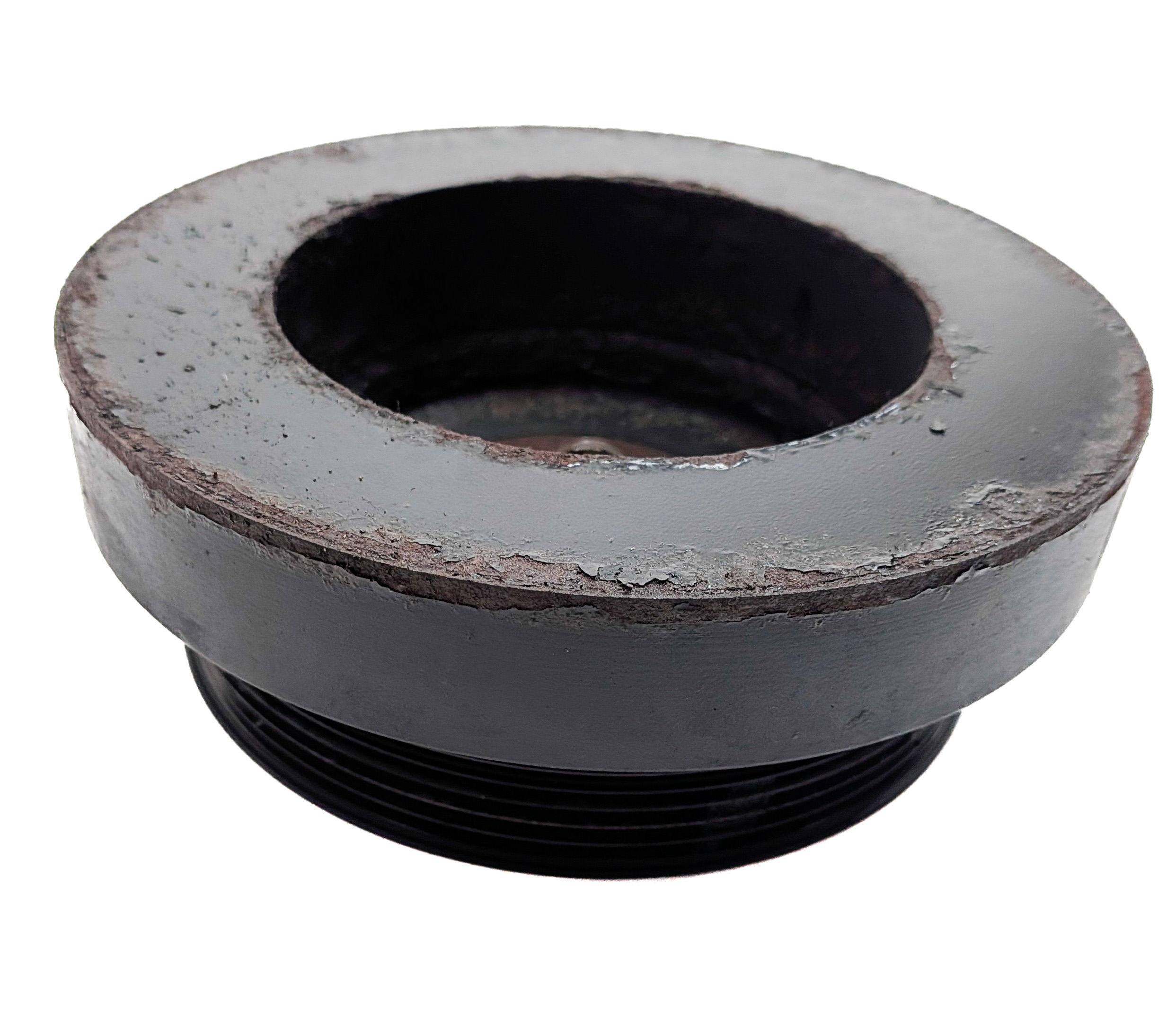 2008-2012 BMW 740i X6 (F01 F02 E71) 3.0L N54 TWIN TURBO ENGINE HARMONIC BALANCER — exact item pictured