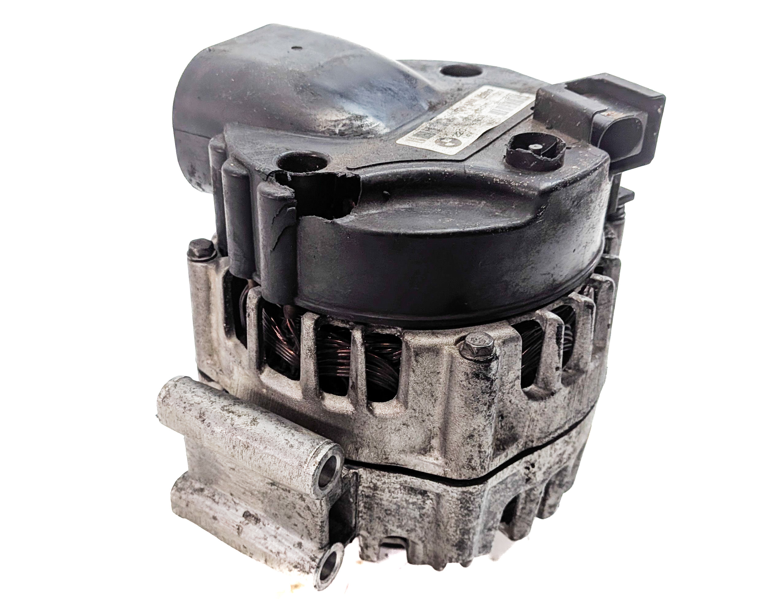08-14 BMW 550i 650i 750i X5 X5M X6 X6M (E70 F01 F10) 4.4TT 220 AMP ALTERNATOR — exact item pictured