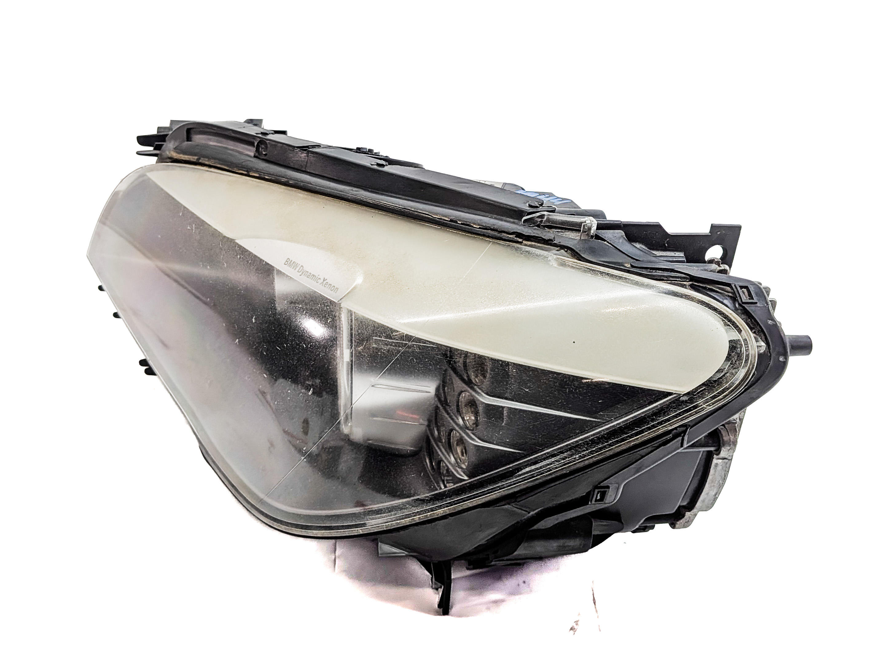 09-12 BMW 740i 750i 760i B7 (F01) LEFT DRIVER ADAPTIVE XENON HID HEADLIGHT LAMP — exact item pictured